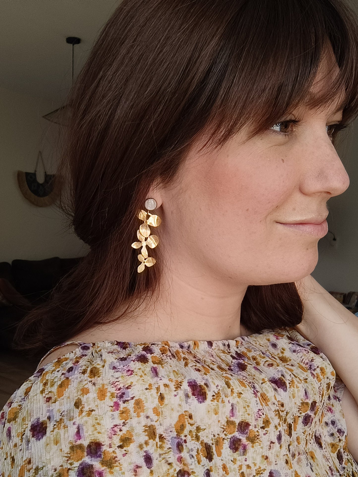 Boucles d'oreilles _ Golden Glow