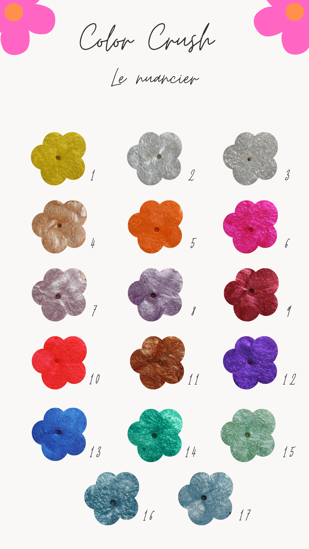 COLOR CRUSH – Boucles d’oreilles à composer