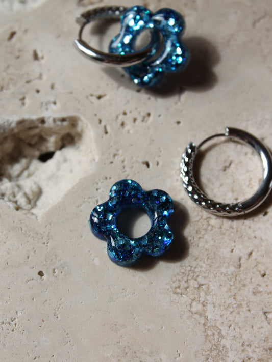 Les Bloom & Switch _ Bleu pailleté