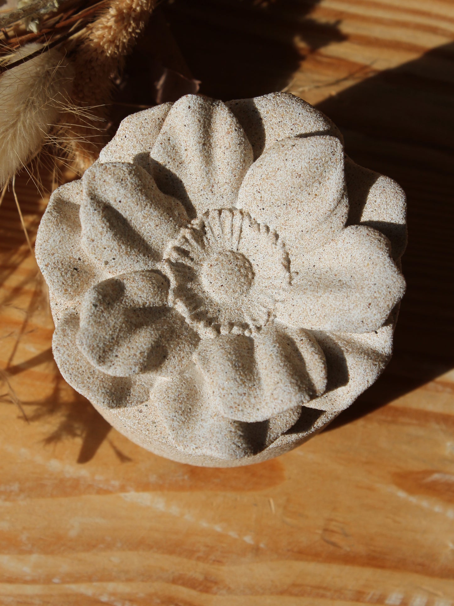 Aube — pot à bijoux ou bougie à la fleur de coton