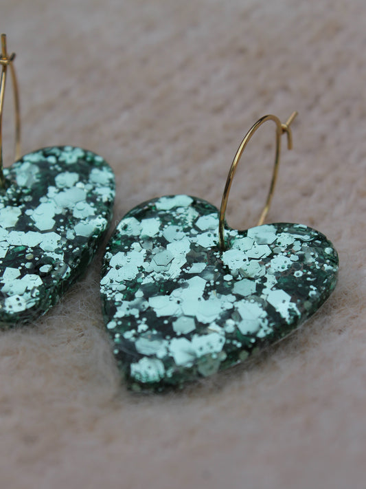 Les Scintillantes _ Menthe pailleté