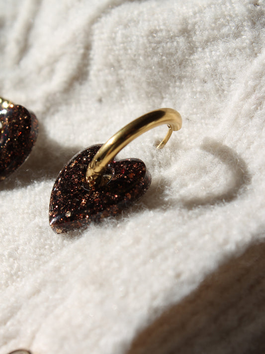 Les Amor _ Marron pailleté