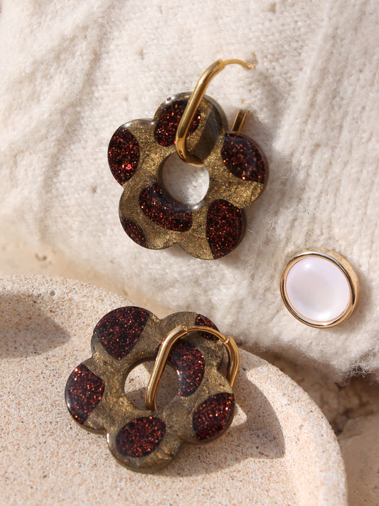 Les Bloom XL _ Léopard chocolat