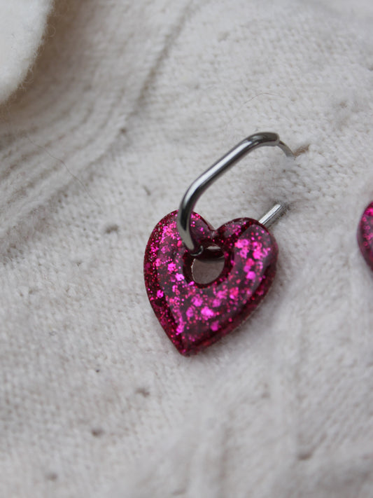 Les Amor _ Fuchsia pailleté