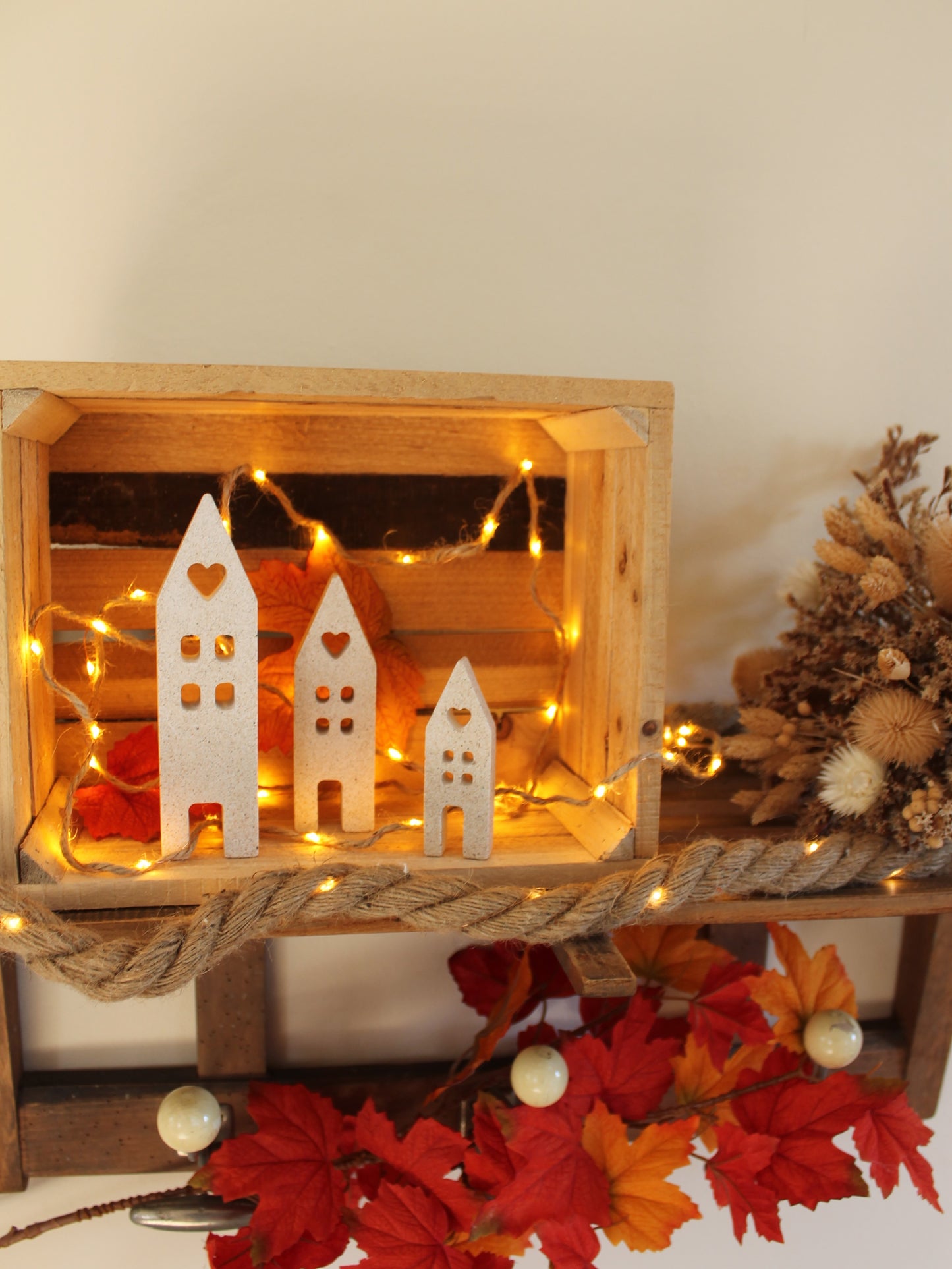 Maisons décorative à poser ( x 3 )