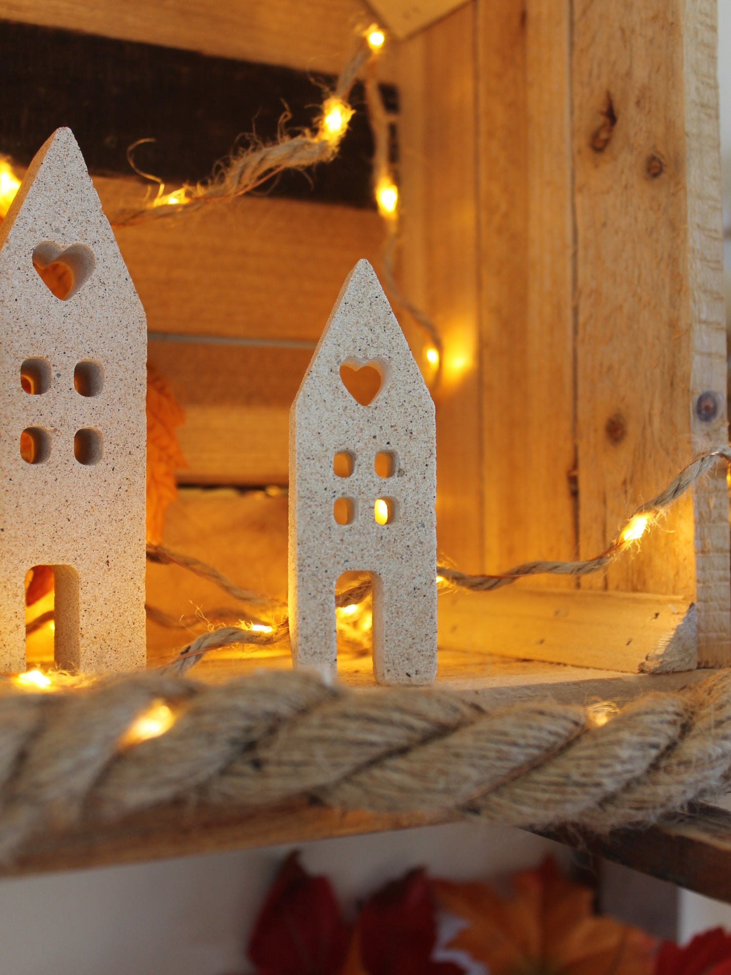 Lot de 3 maisons à poser