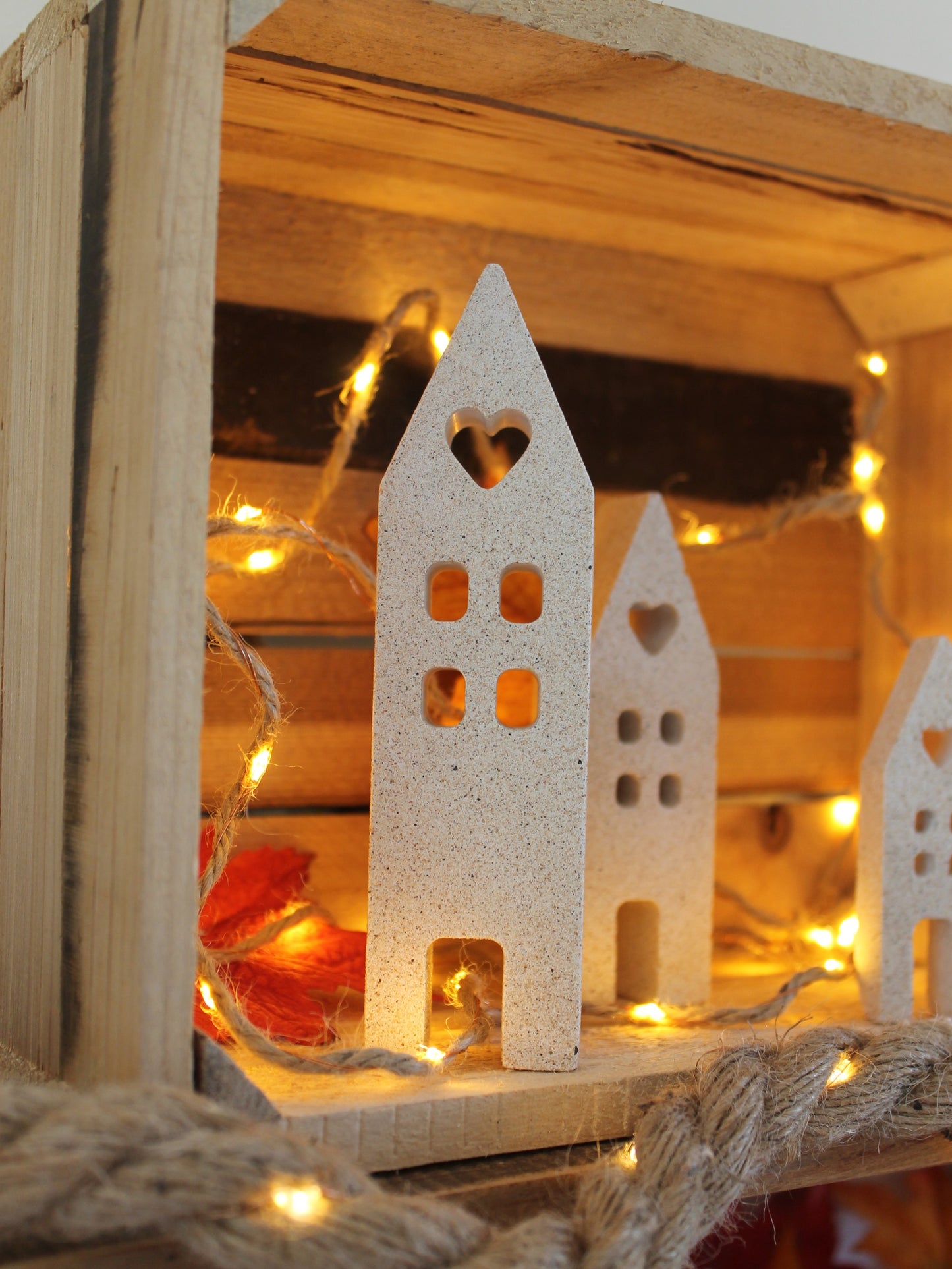 Lot de 3 maisons à poser
