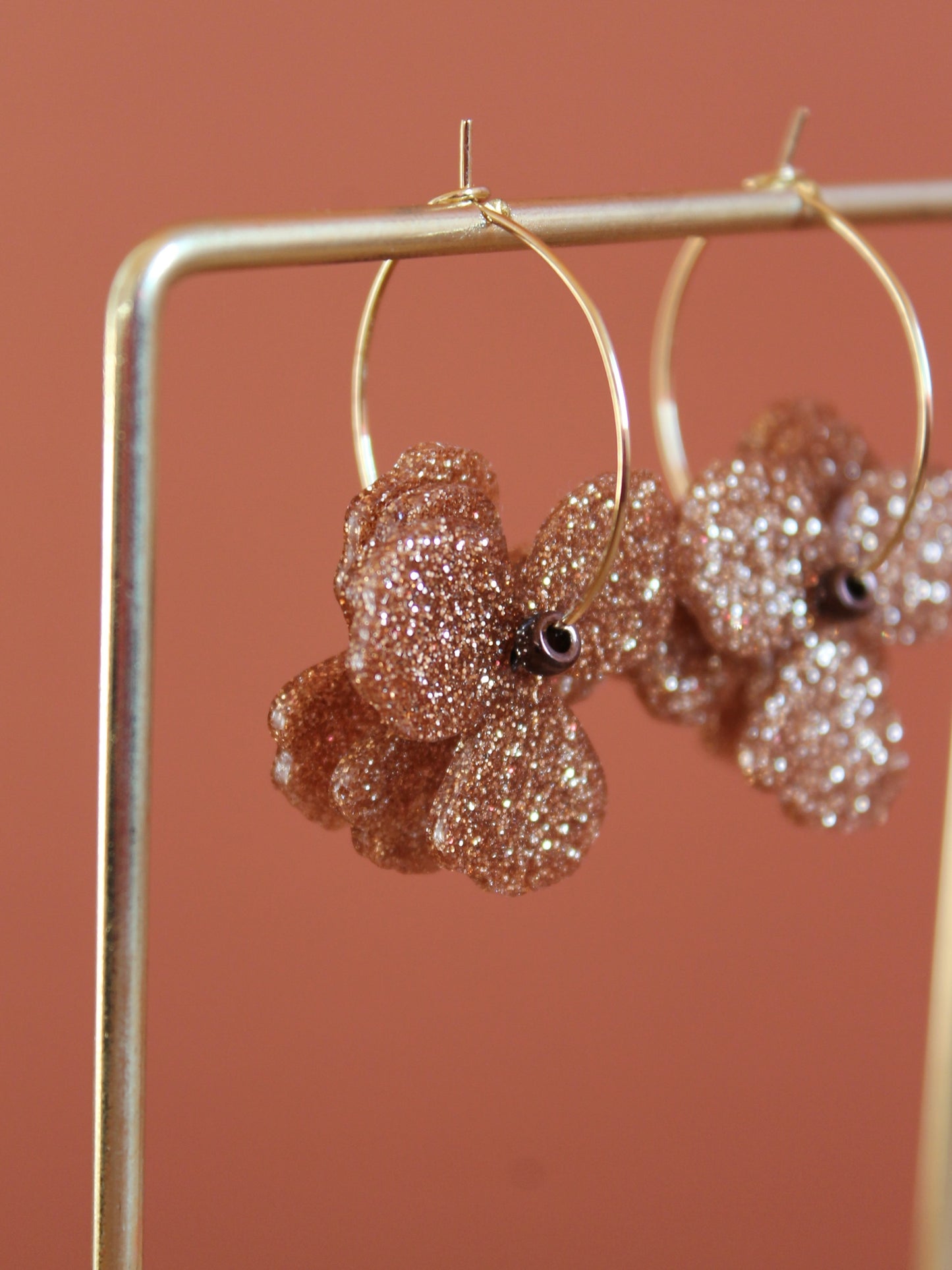 Les Florettes _ Dorées, fines paillettes