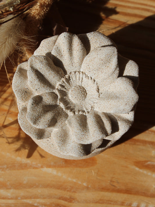 Aube — pot à bijoux ou bougie à la fleur de coton