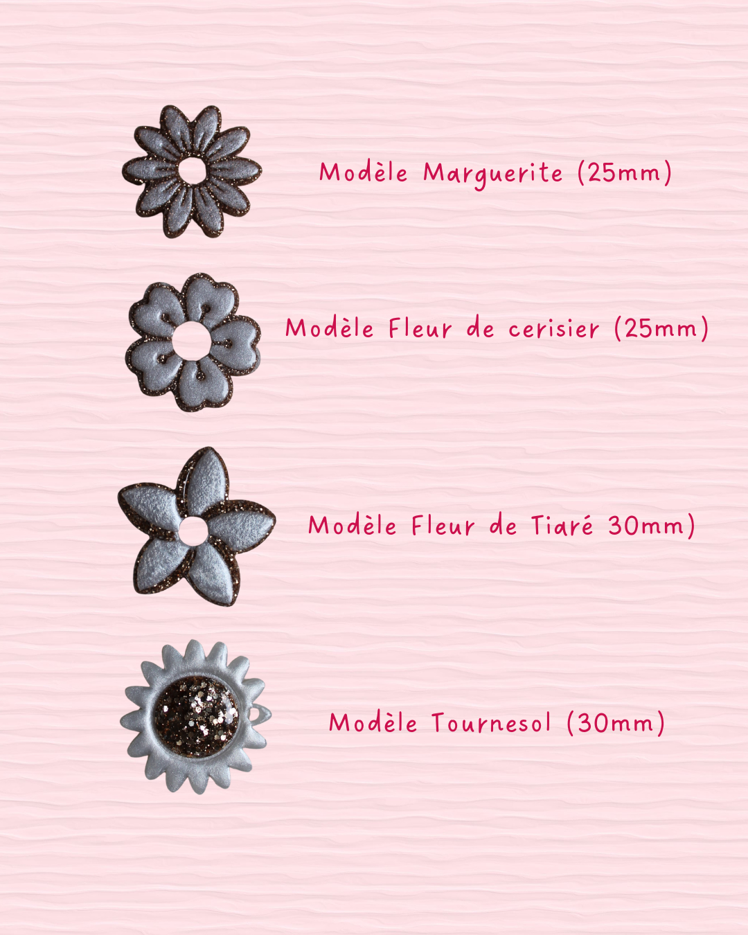 Box : 5 paires de pampilles (avec ou sans créoles)