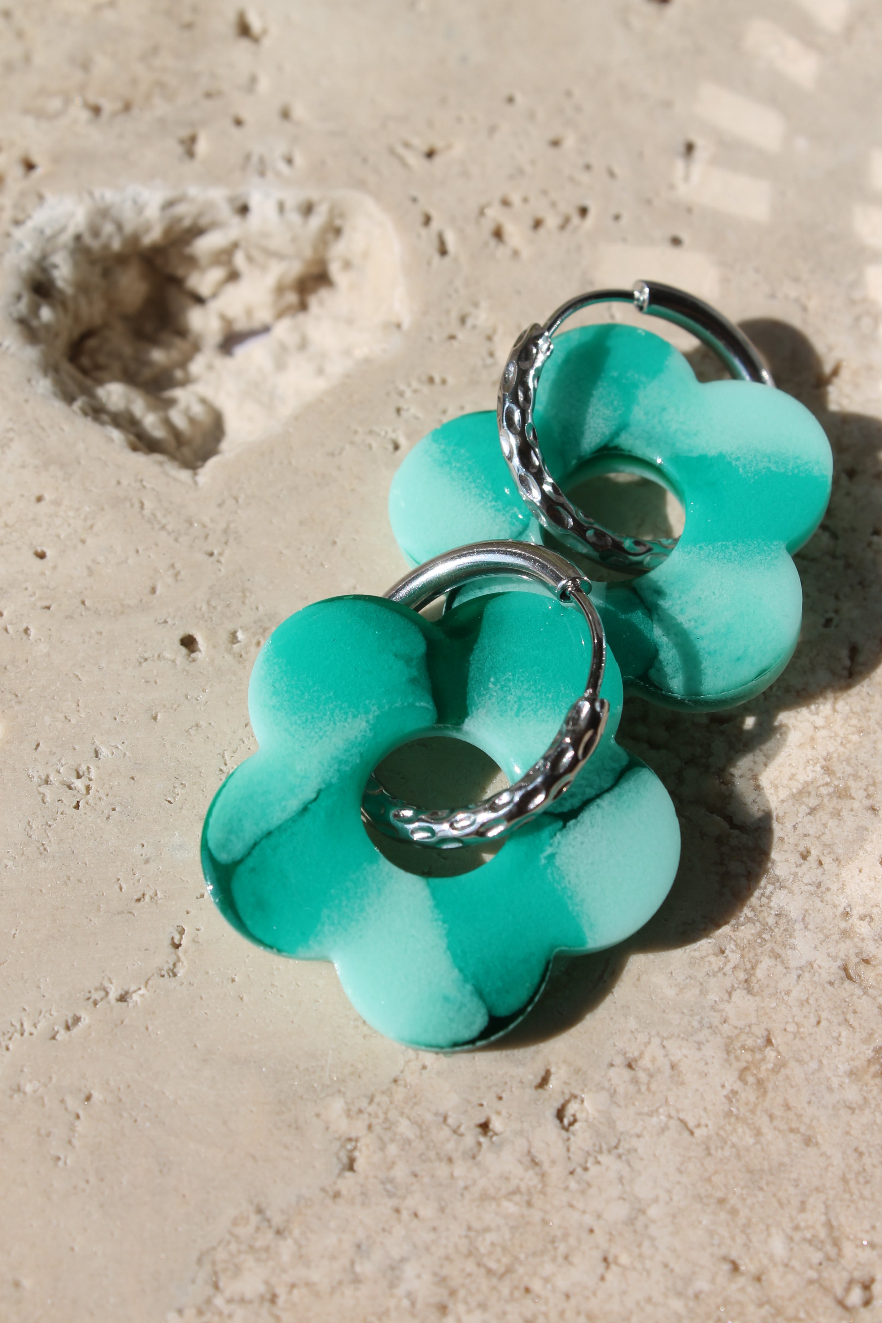 Les Bloom XL  _ Vert marbré