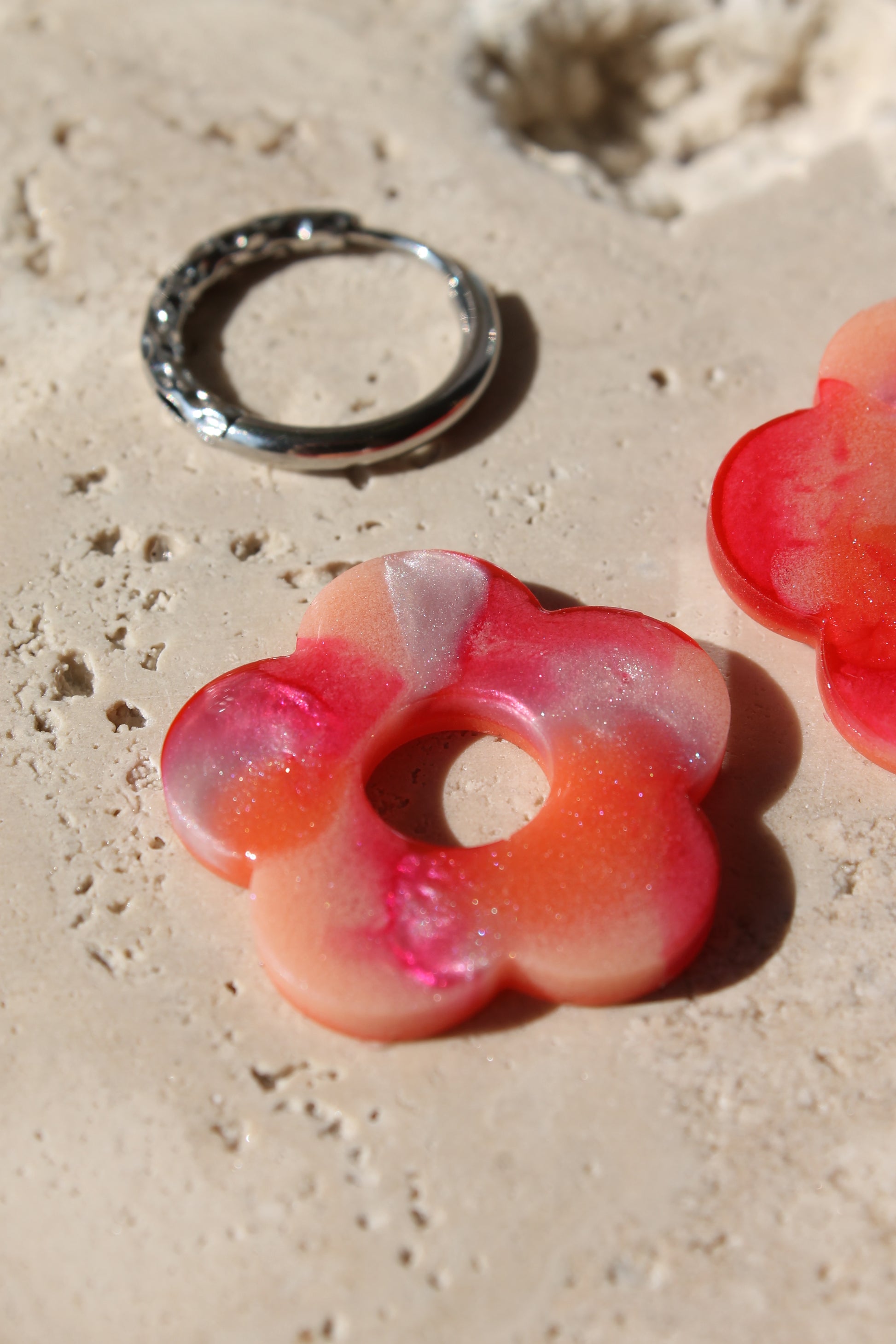 Les Bloom XL  _ Rose marbré