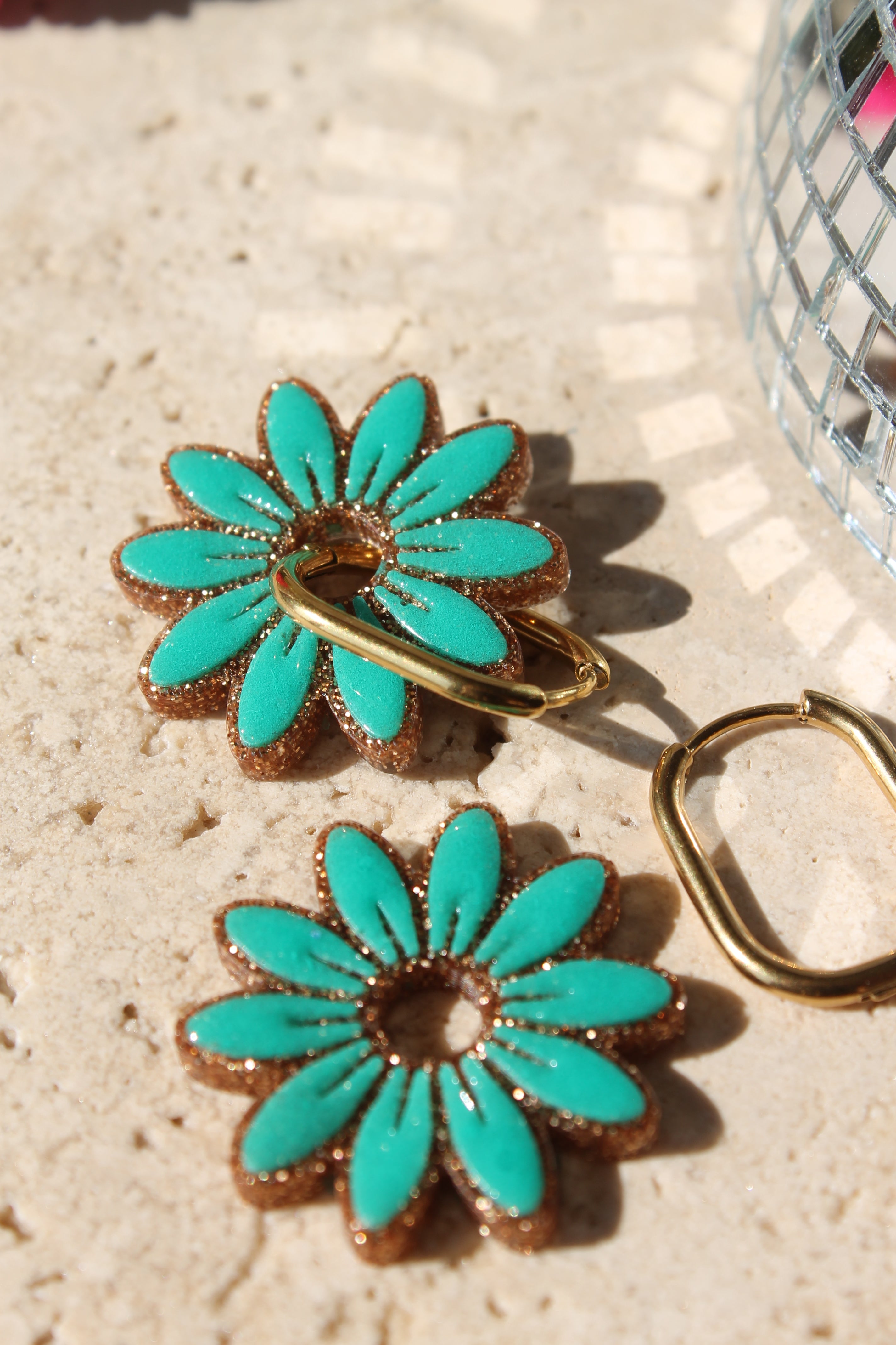 Les marguerites _ Vert lagon