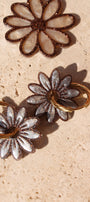 Les marguerites _ Beige perlé
