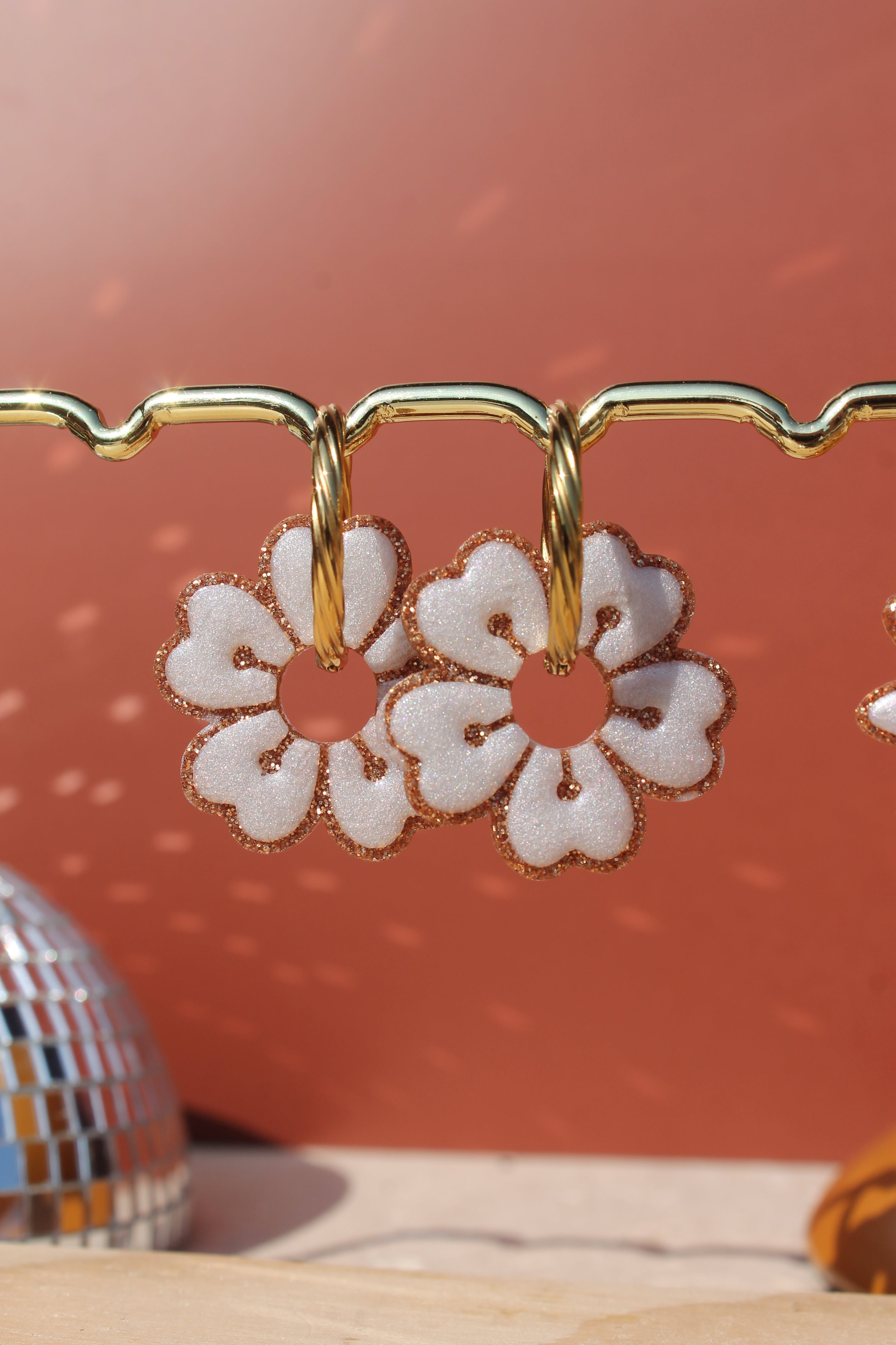 Les fleurs de cerisier _ Blanc opaline