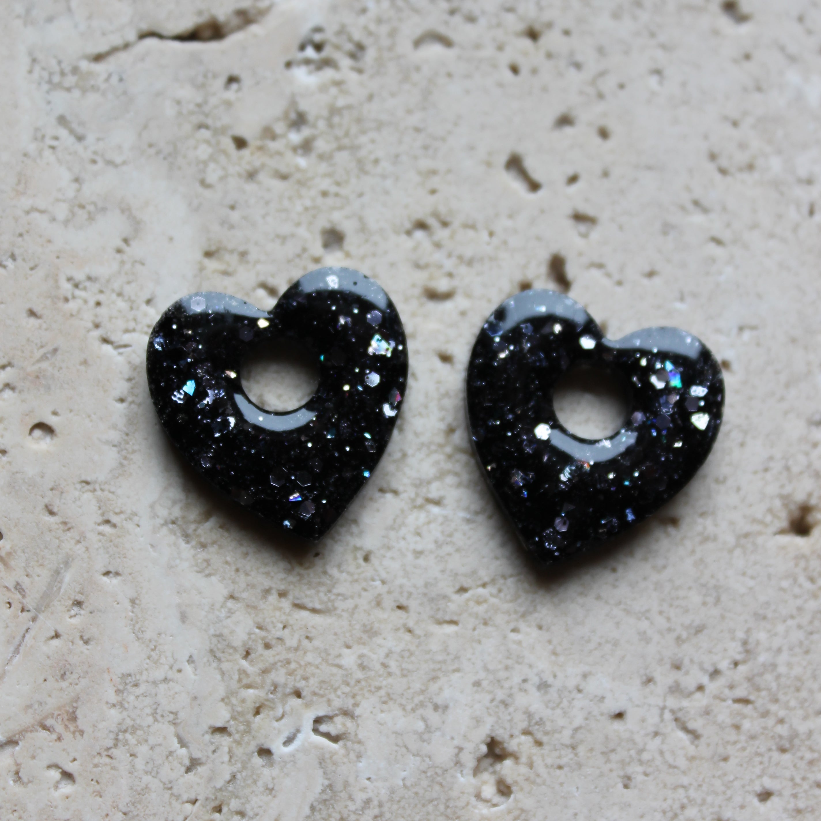 Les Amor _ Noir argenté _ pampilles seules