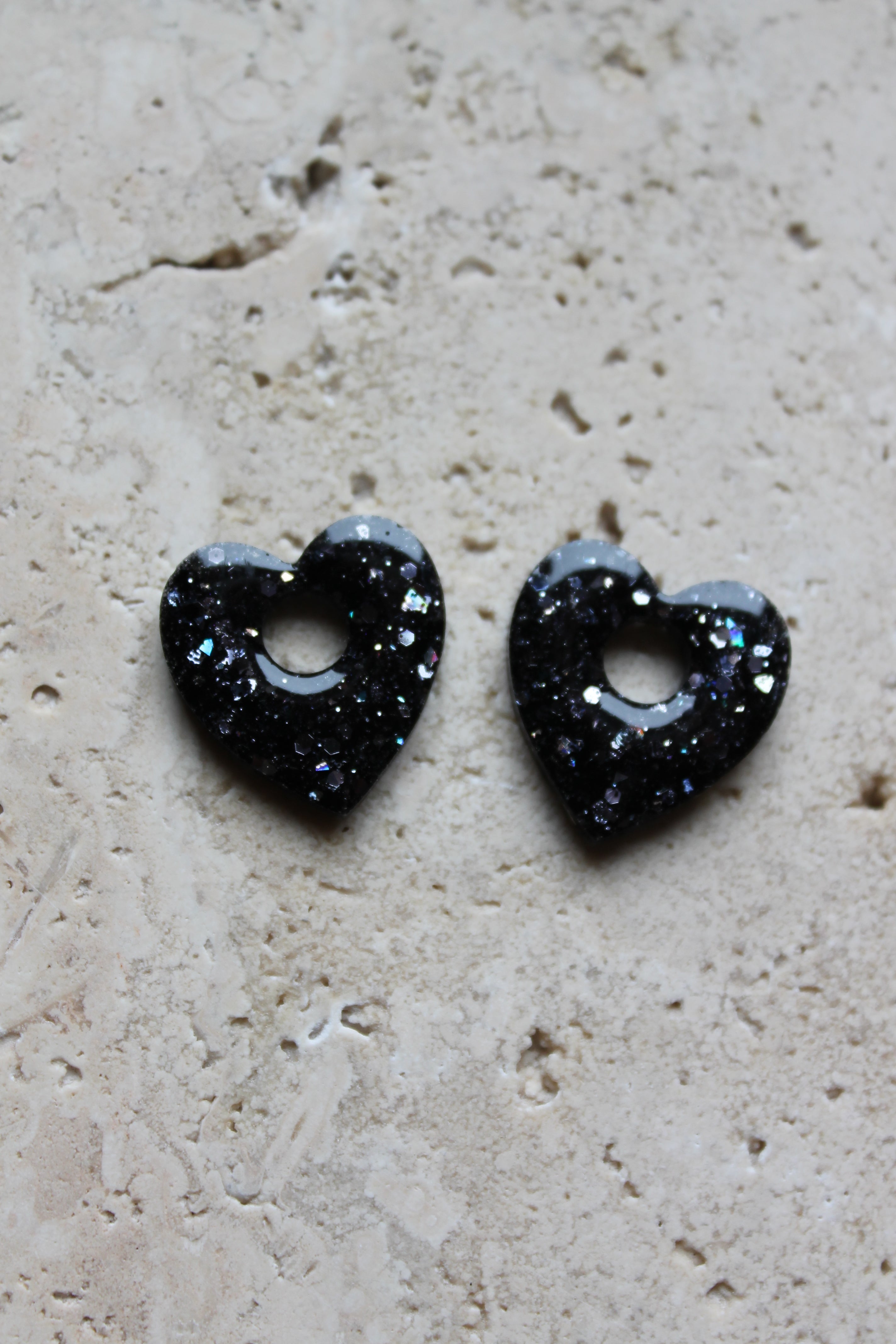 Les Amor _ Noir argenté _ pampilles seules