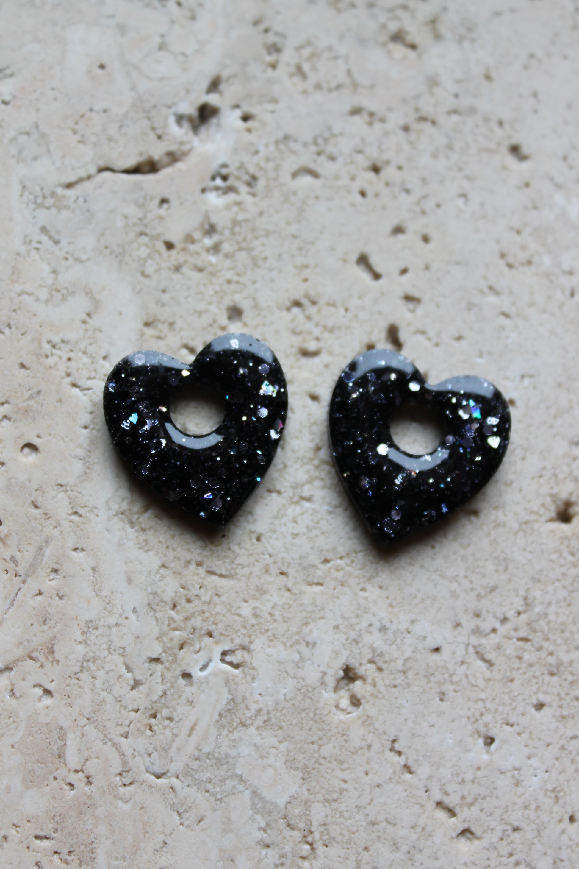 Les Amor _ Noir argenté _ pampilles seules