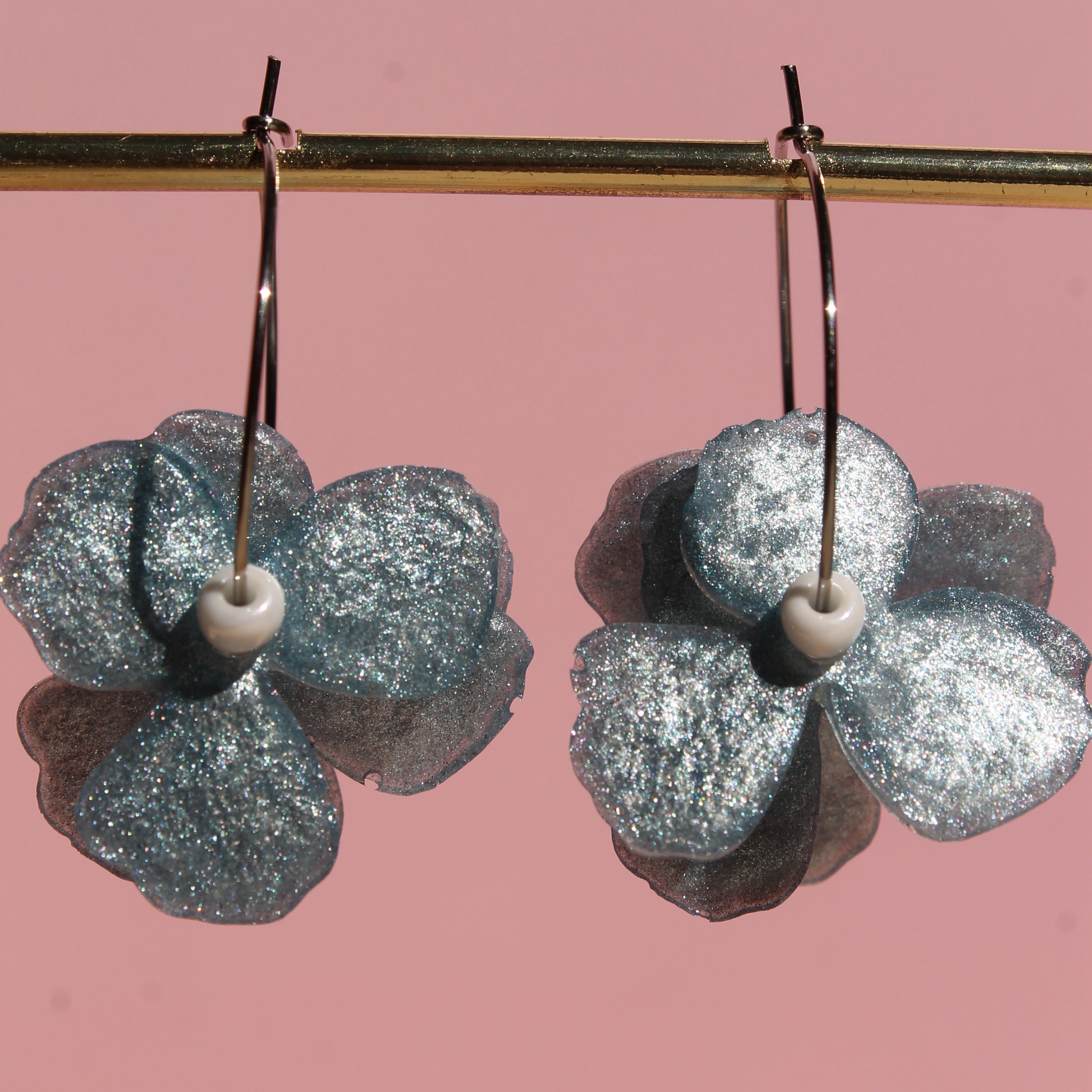 Les Florettes _ Gris bleu perlé