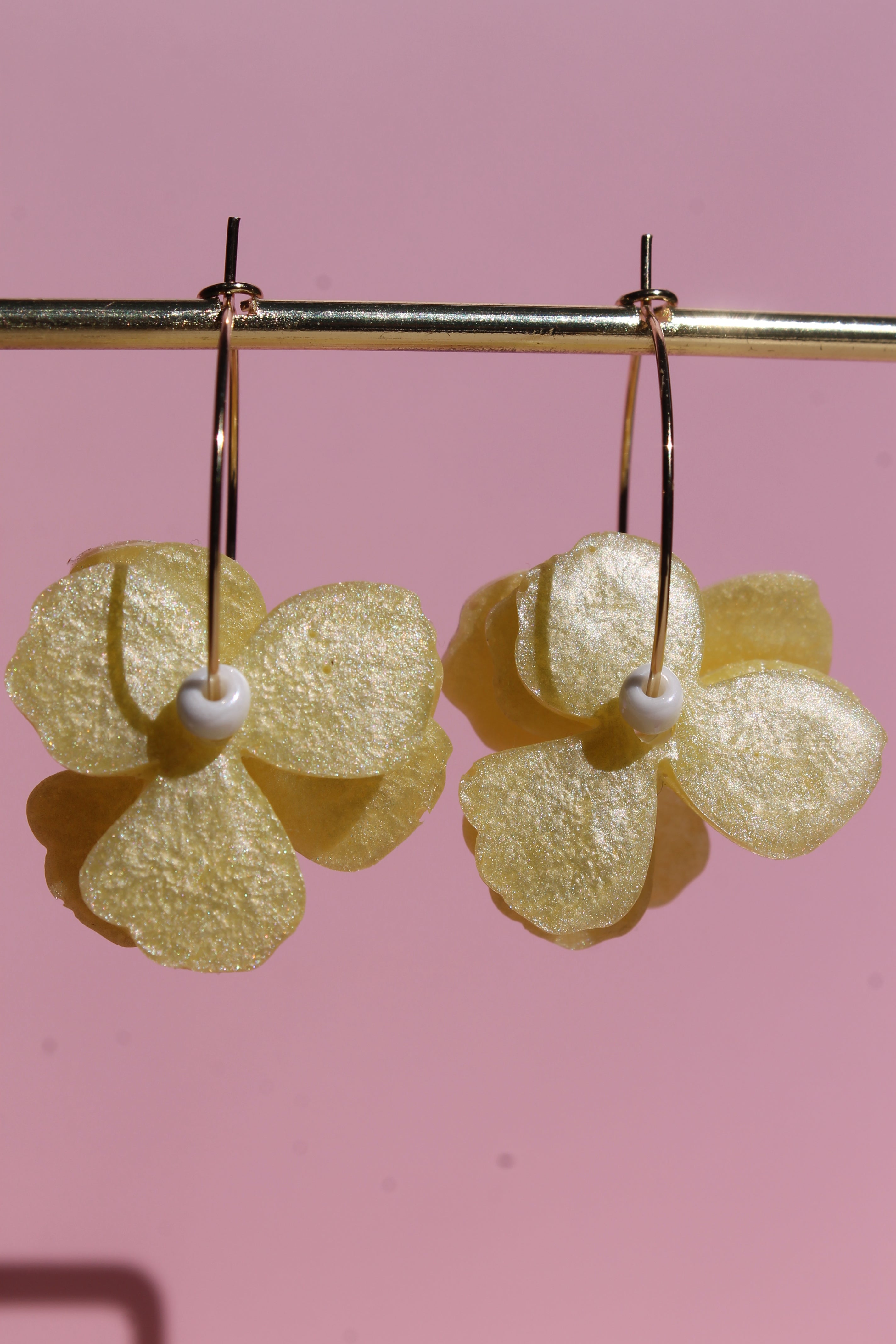 Les Florettes _ Jaune pastel perlé