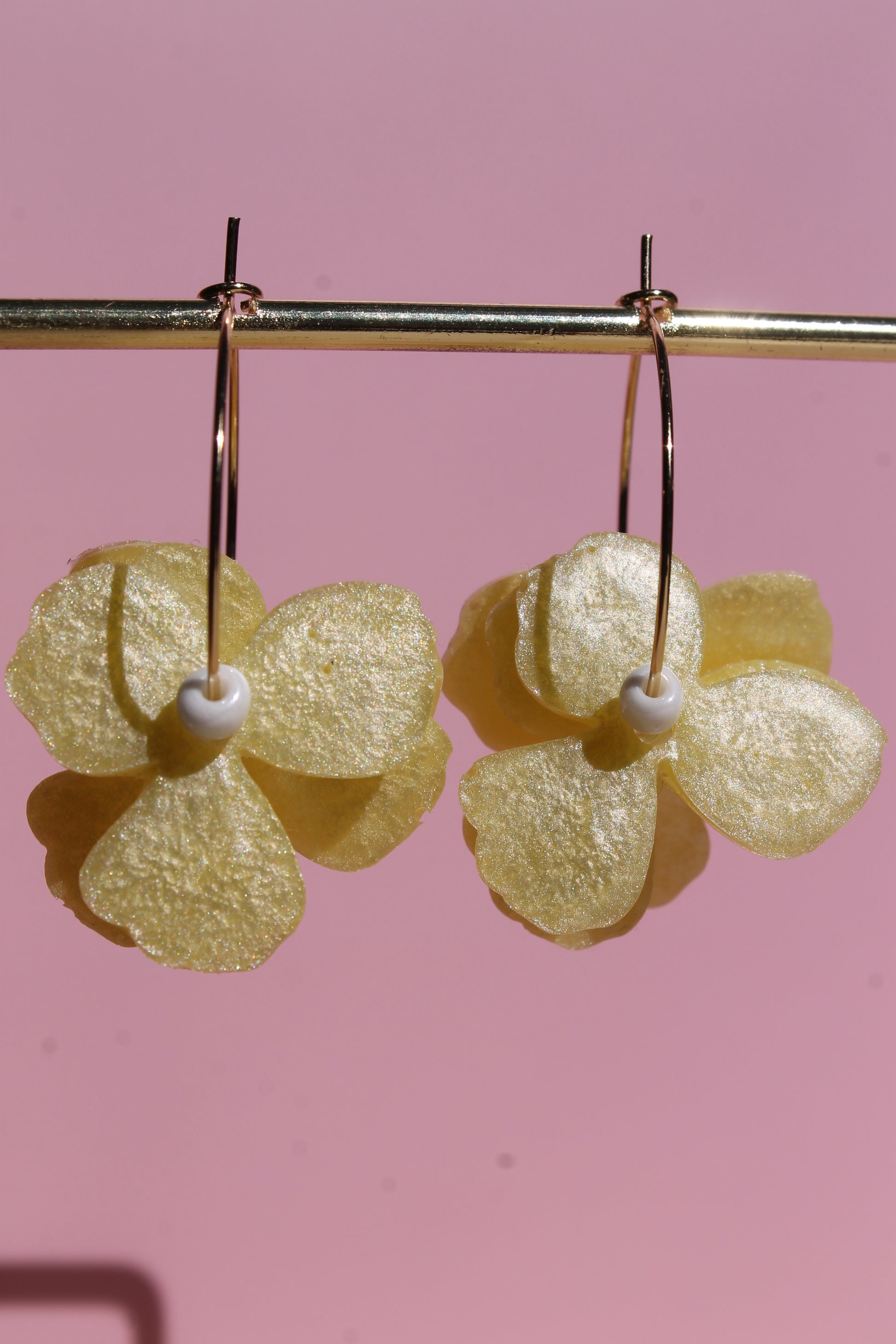 Les Florettes _ Jaune pastel perlé