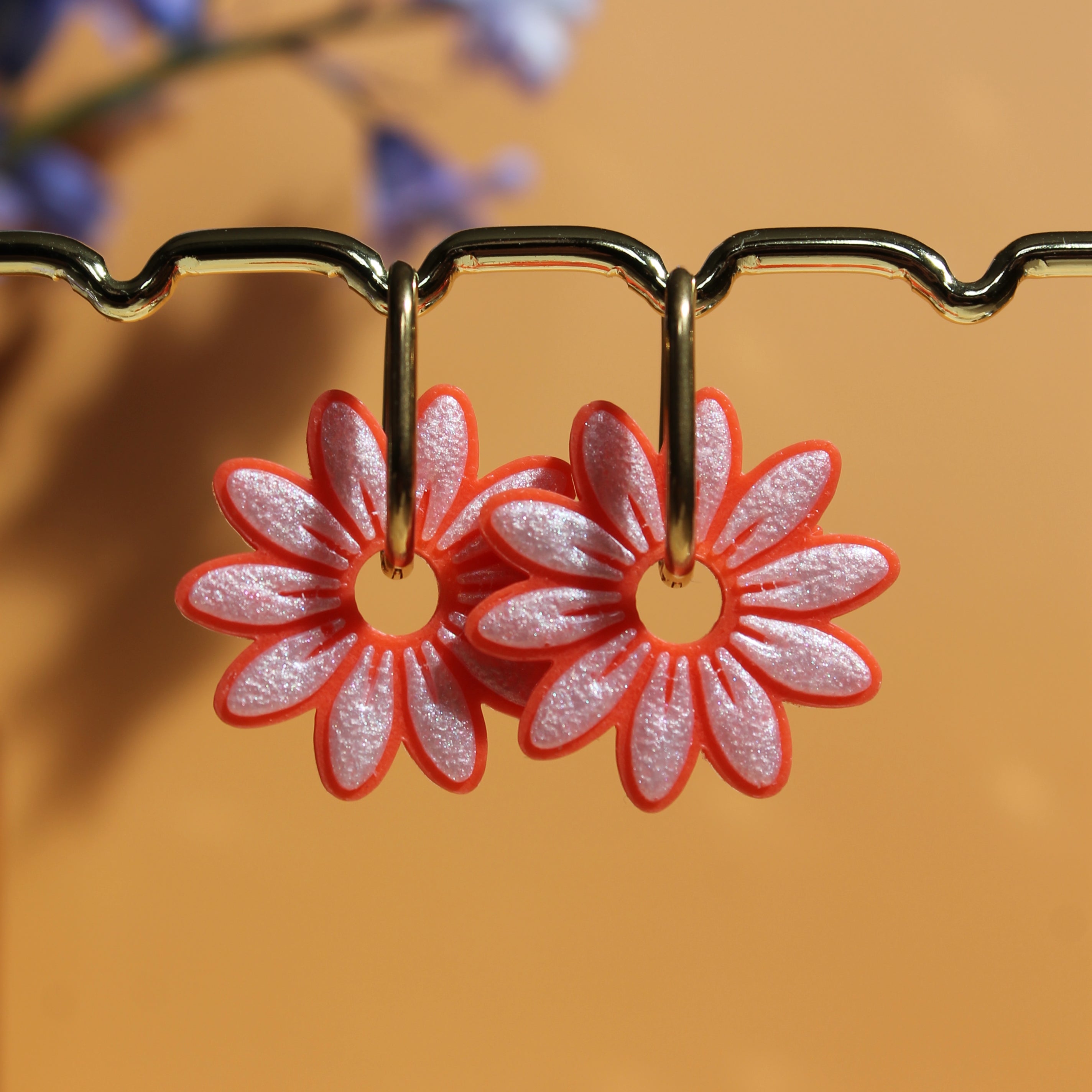 Les marguerites _ Opaline / Orange sanguine
