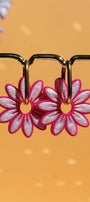 Les marguerites _ Opaline / Framboise