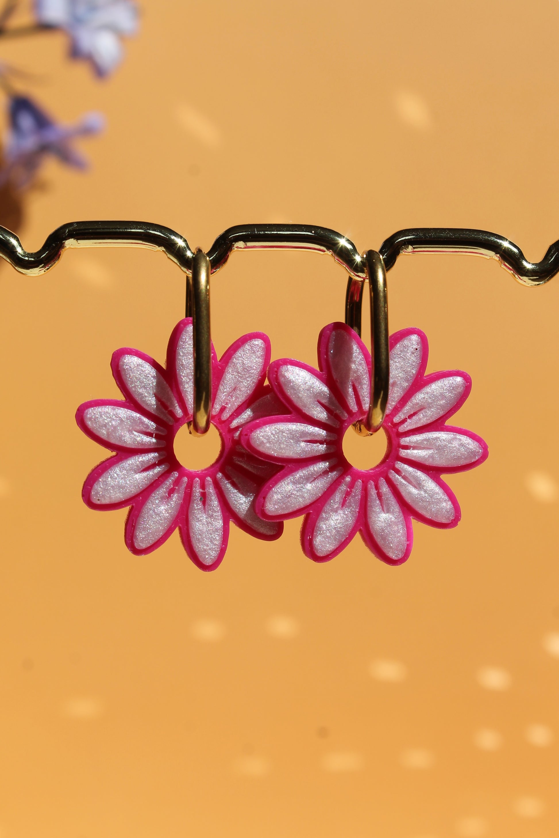 Les marguerites _ Opaline / Framboise