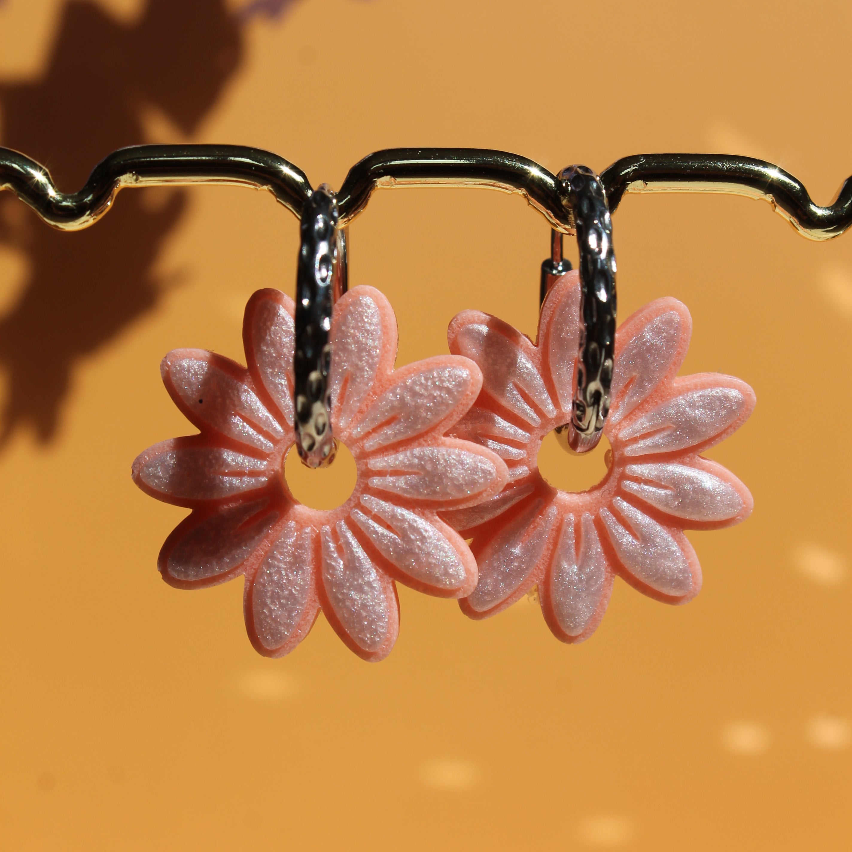 Les marguerites _ Opaline / Pêche rosée