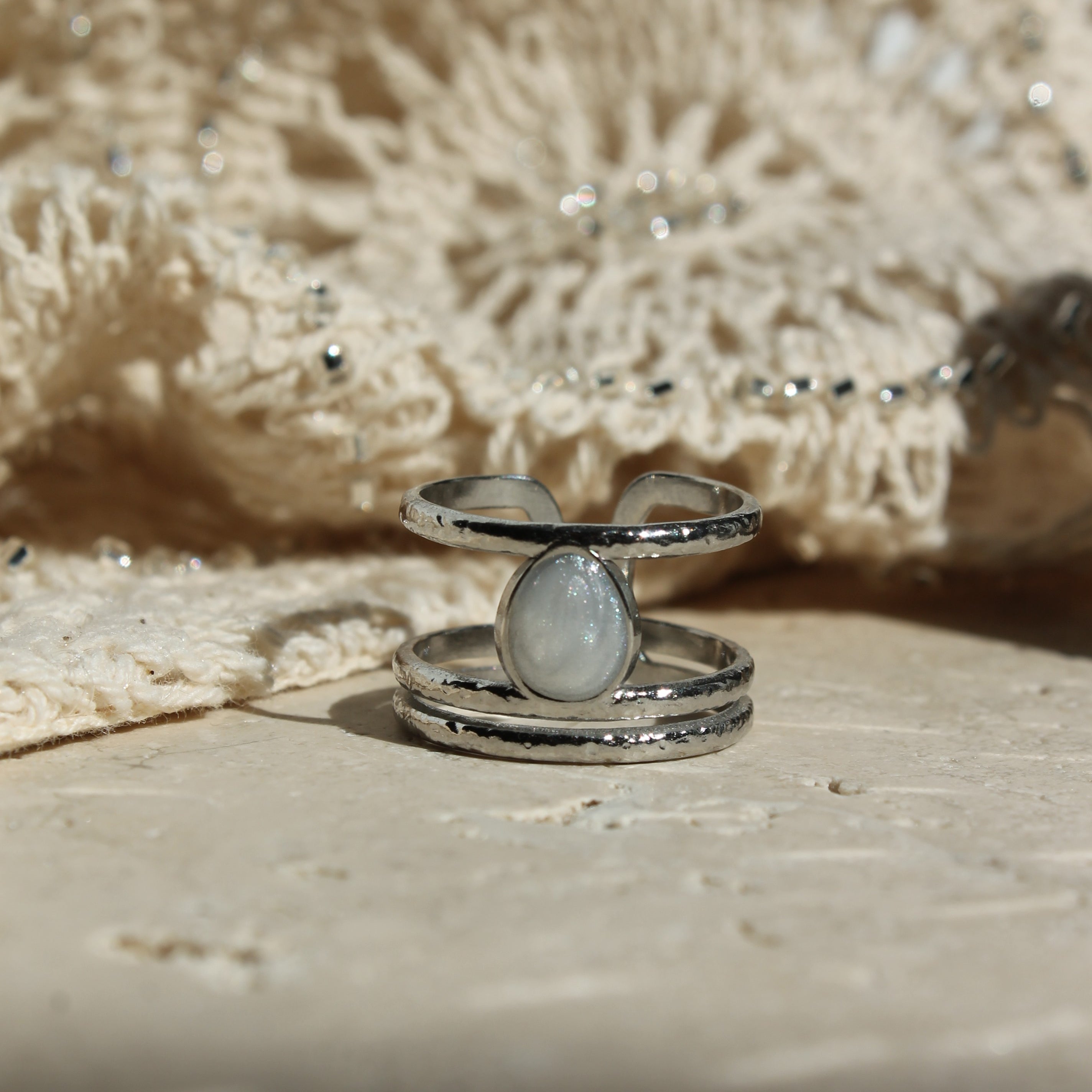 La bague Mimosa