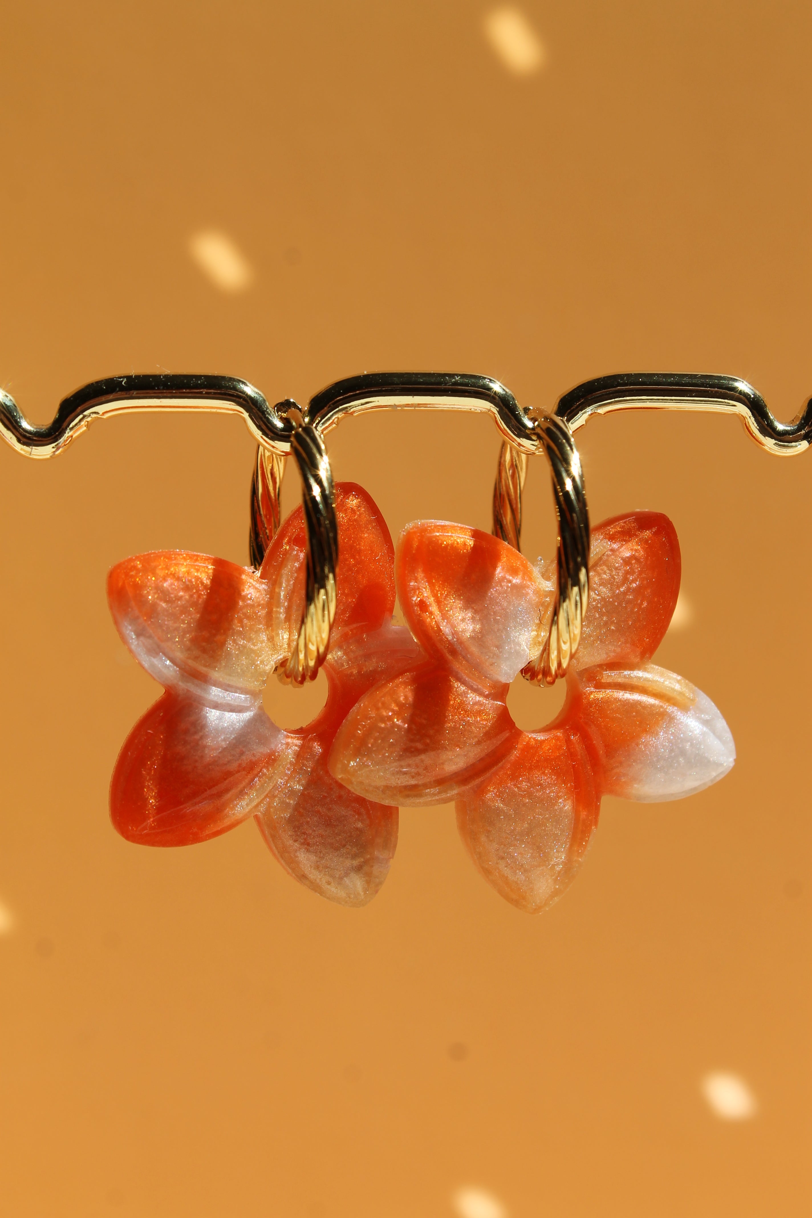Fleur de Tiaré _ Orange marbré