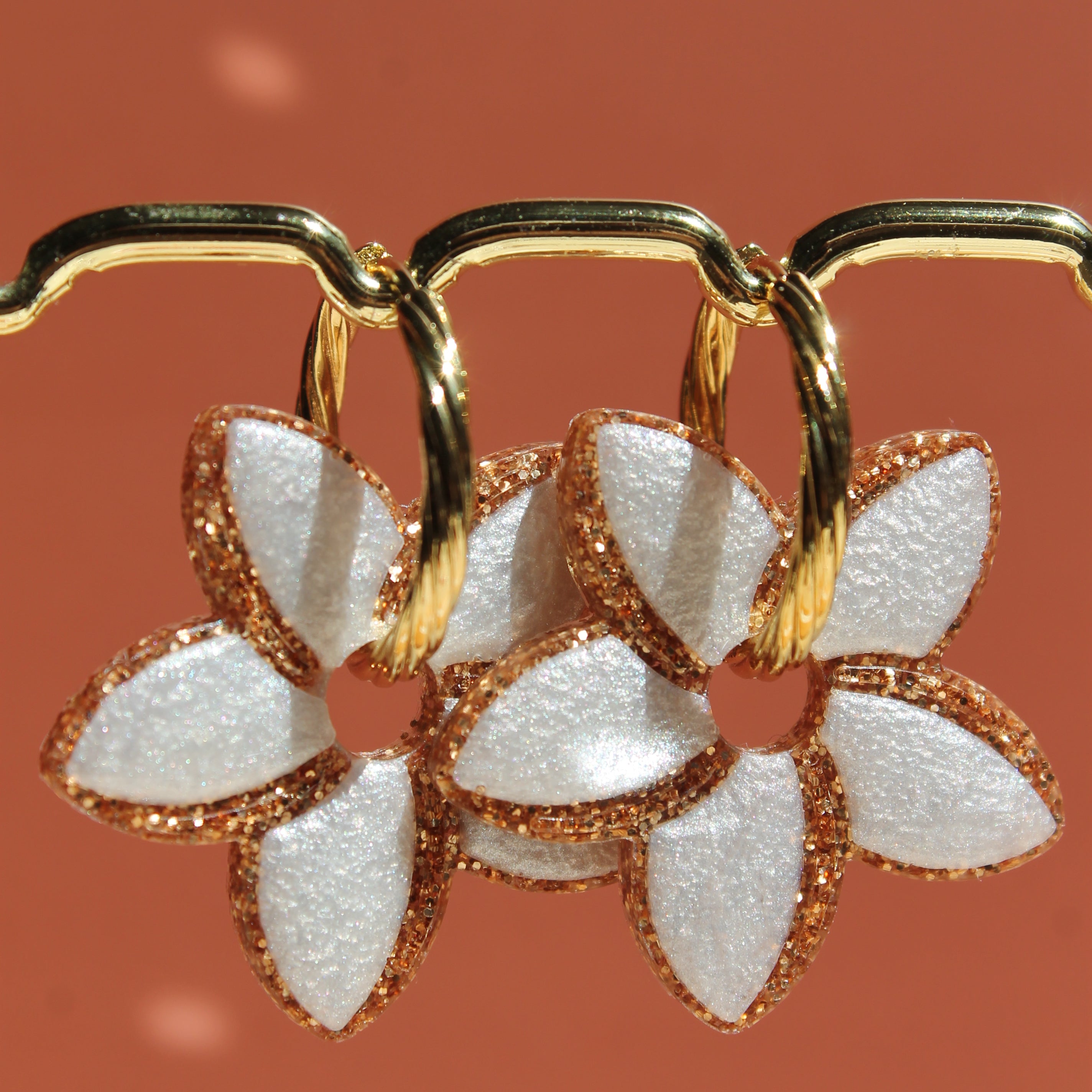 Fleur de Tiaré _ Blanc Opaline