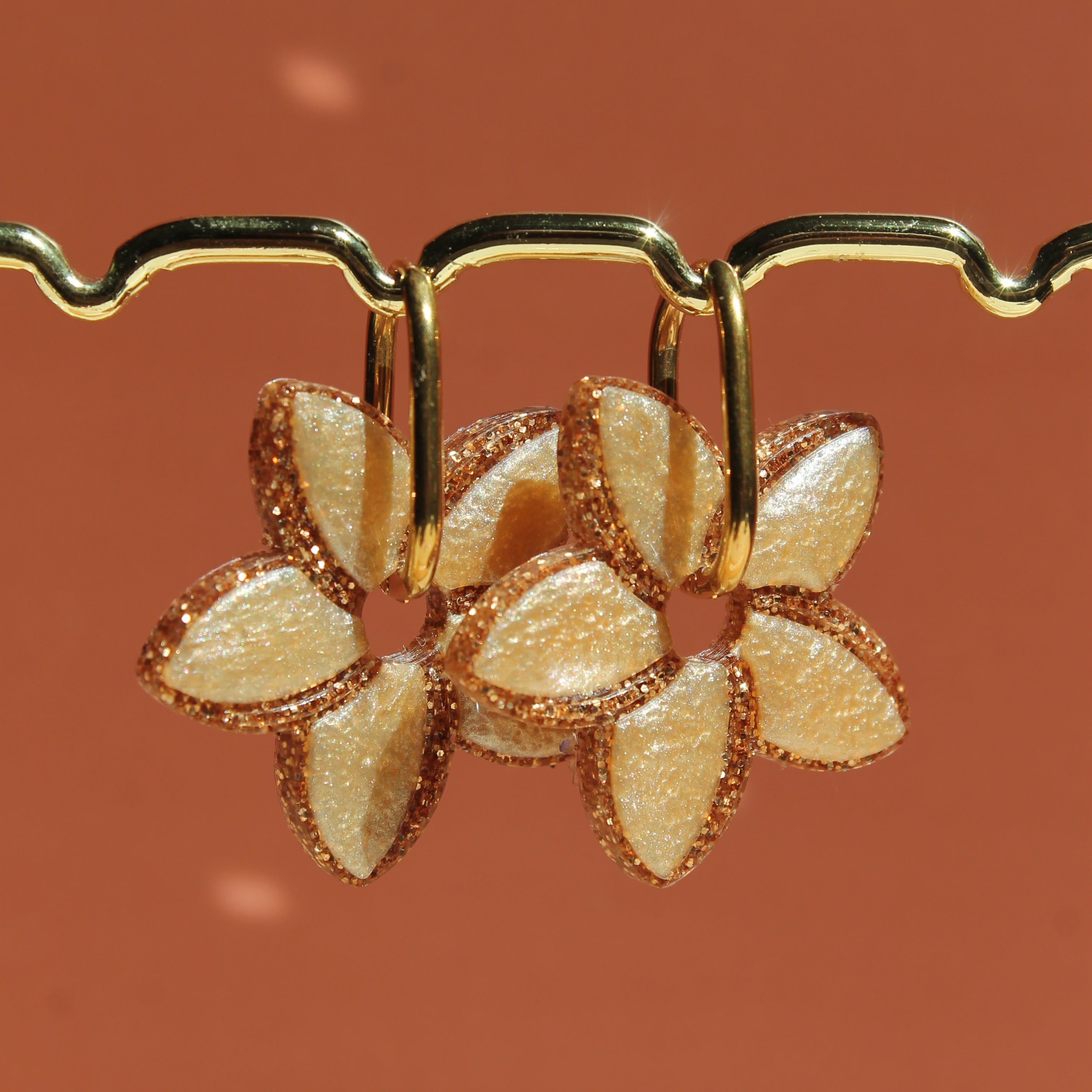 Fleur de Tiaré _ Abricot