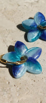 Fleur de Tiaré _ Azur marbré