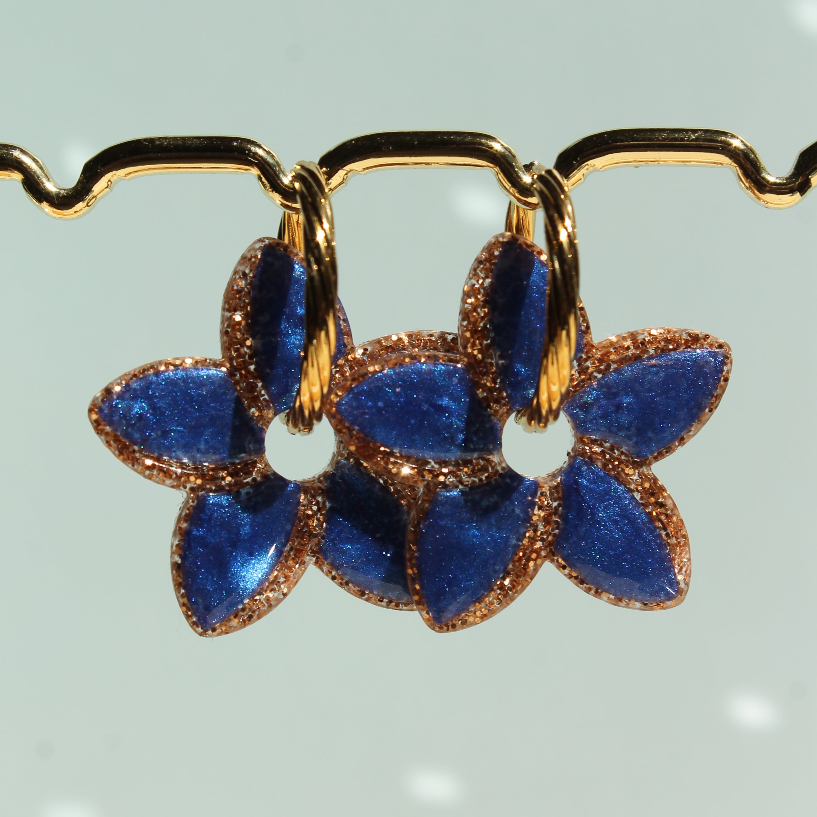 Fleur de Tiaré _ Bleu pop