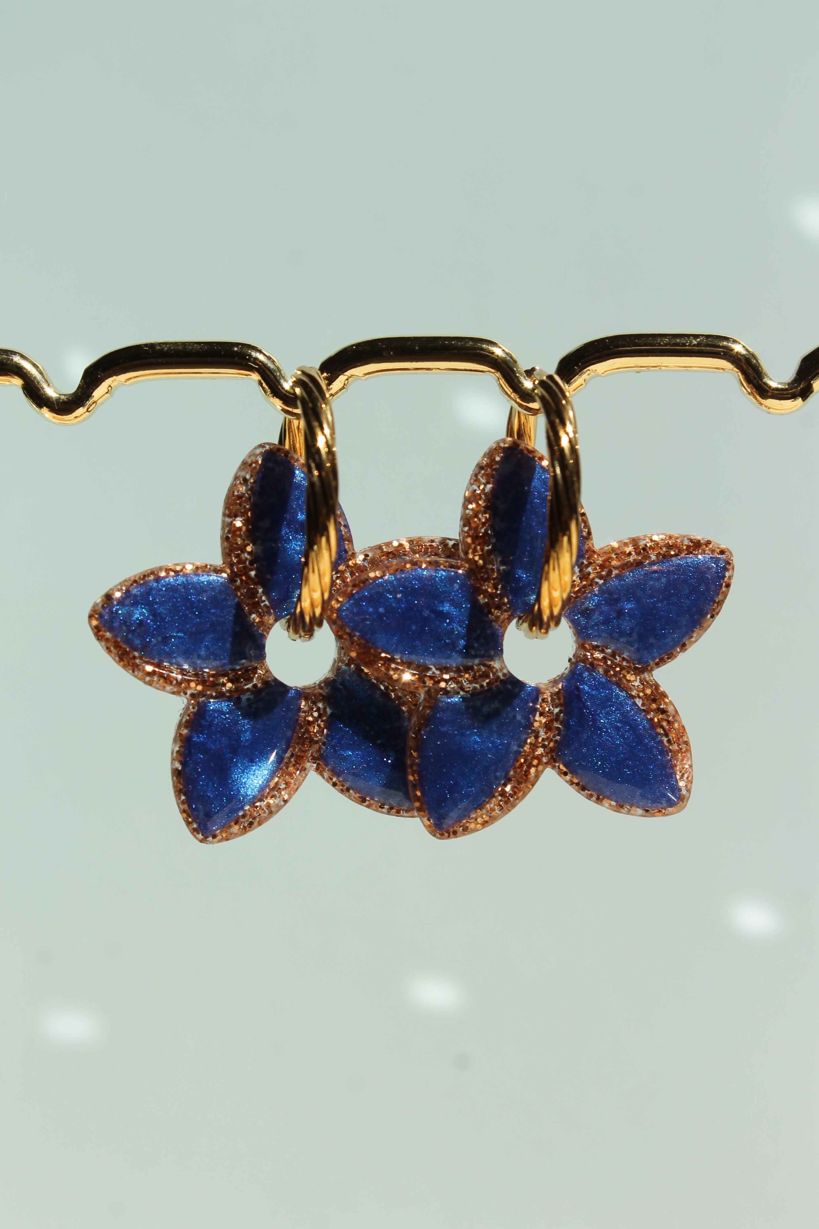 Fleur de Tiaré _ Bleu pop