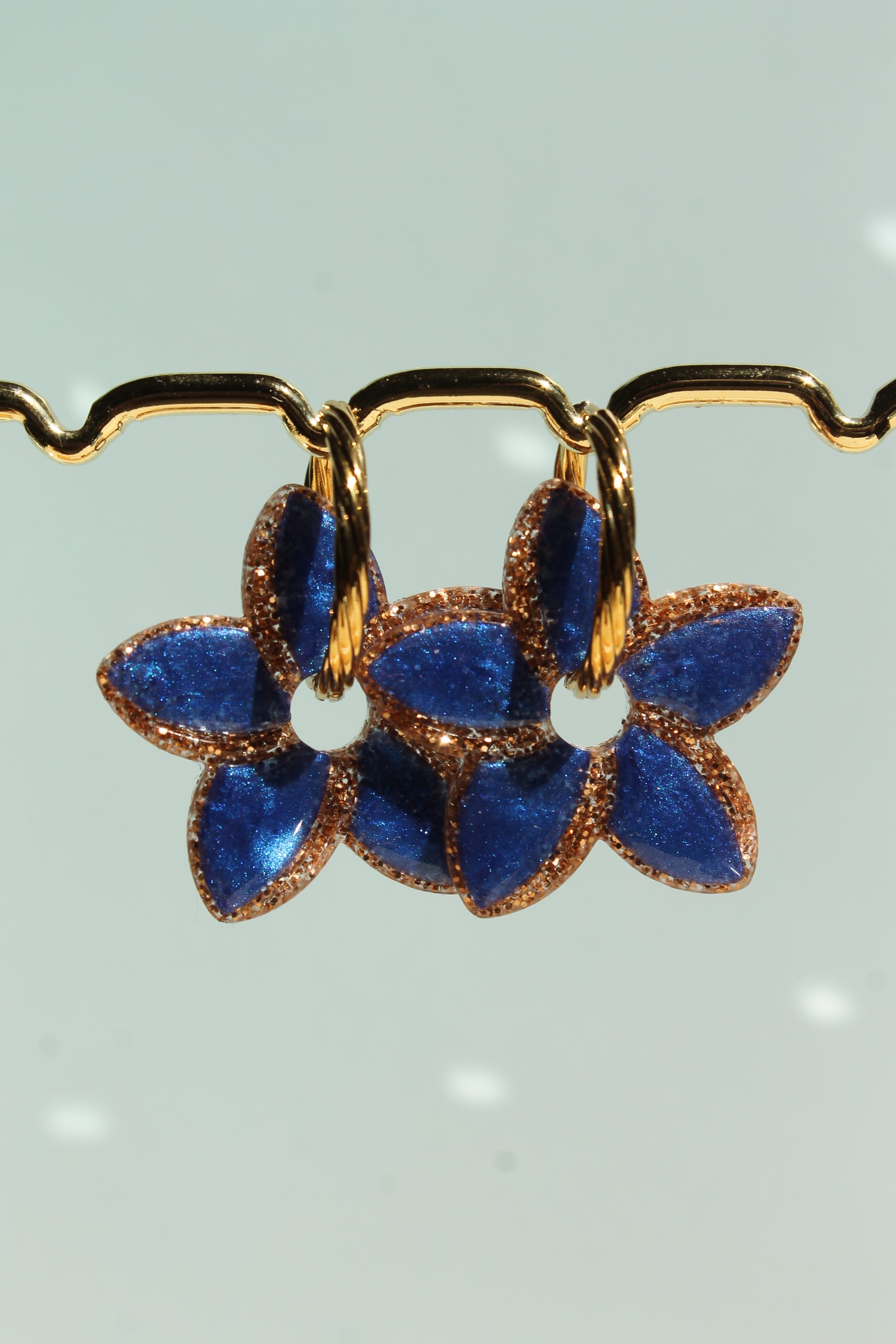 Fleur de Tiaré _ Bleu pop