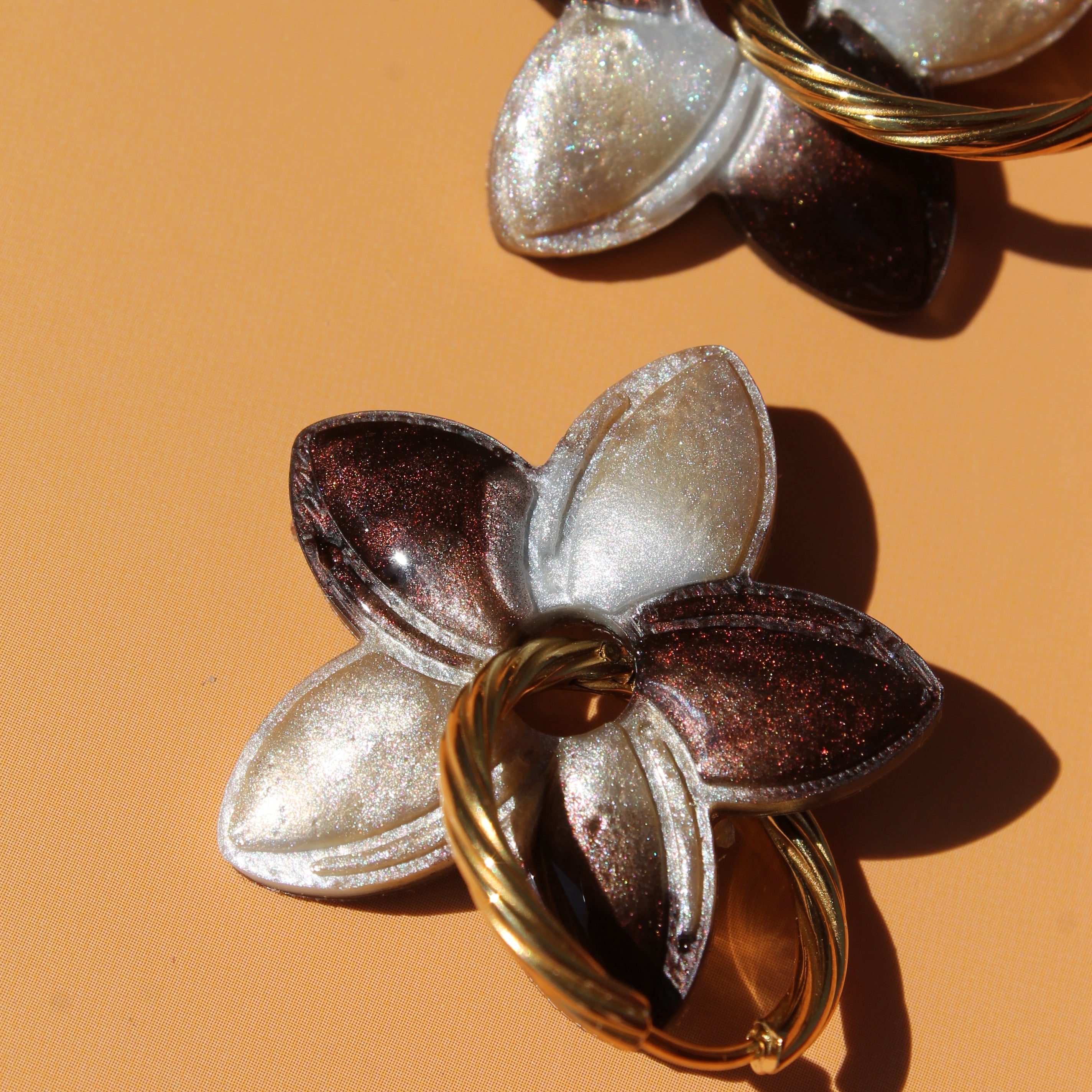 Fleur de Tiaré _ Chocolat marbré