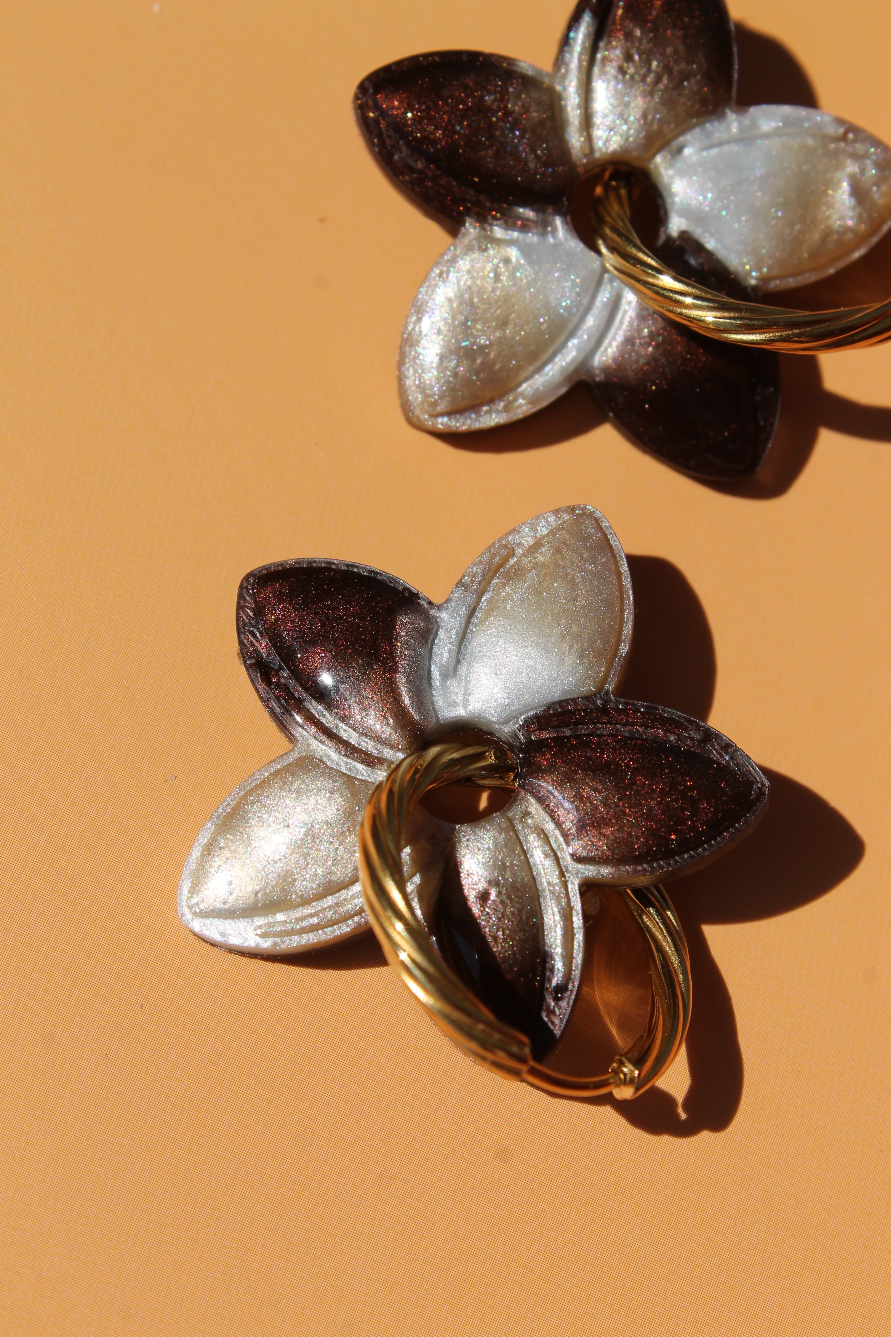 Fleur de Tiaré _ Chocolat marbré