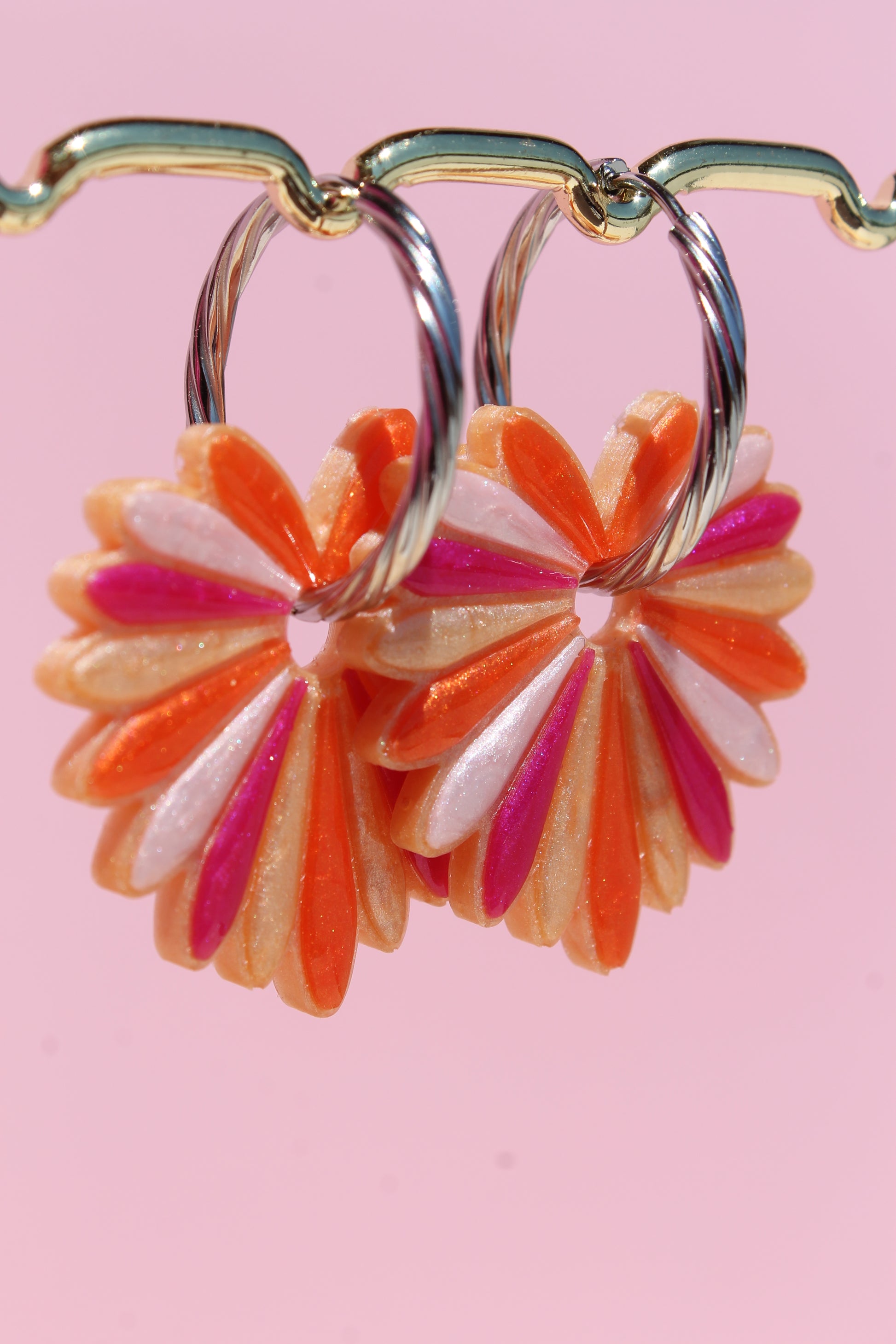 Les Pampas _ Orange / Fuschia
