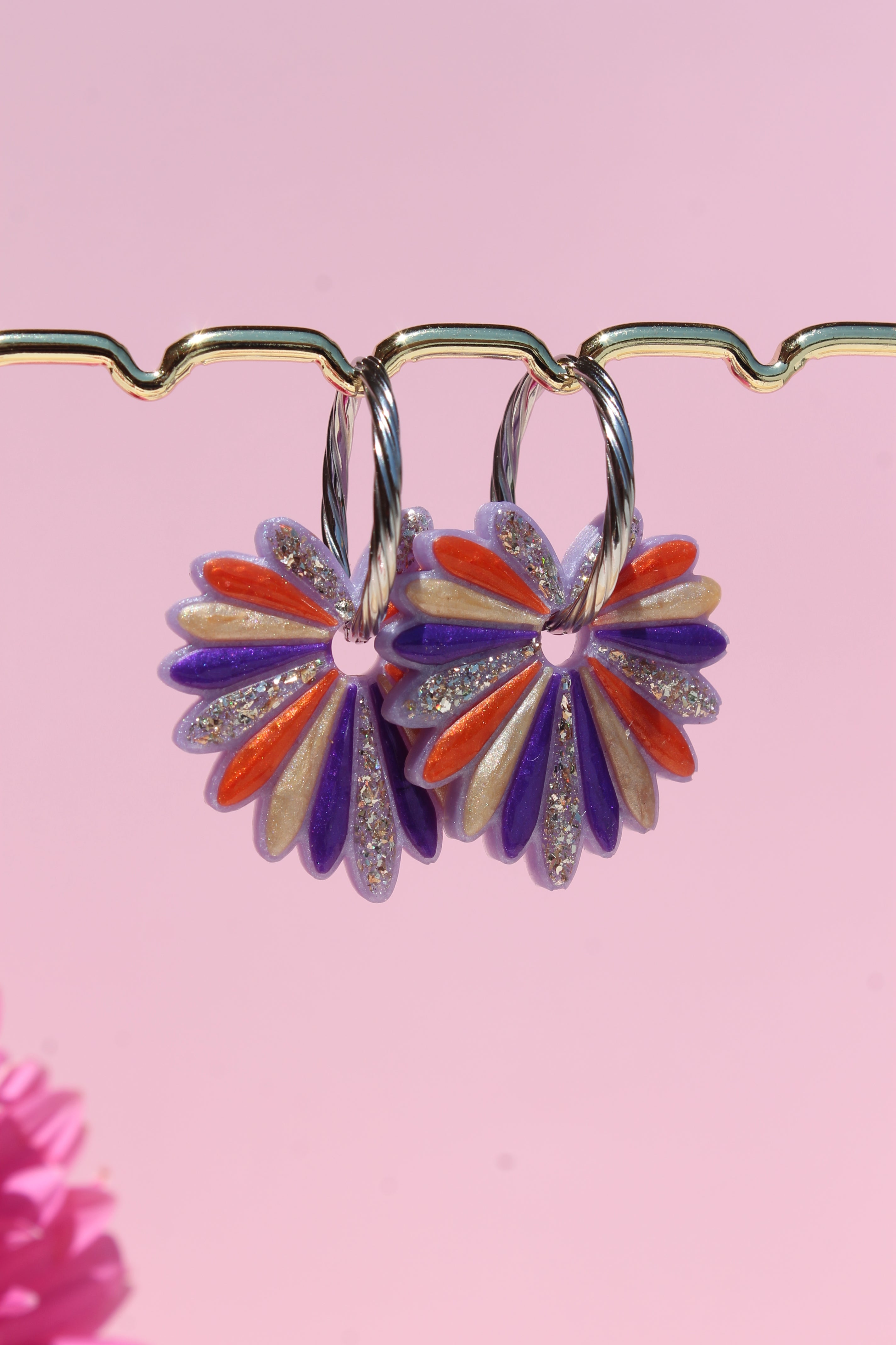 Les Pampas _ Orange / Violet