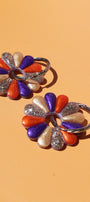 Les Pétalia _ Orange / Violet