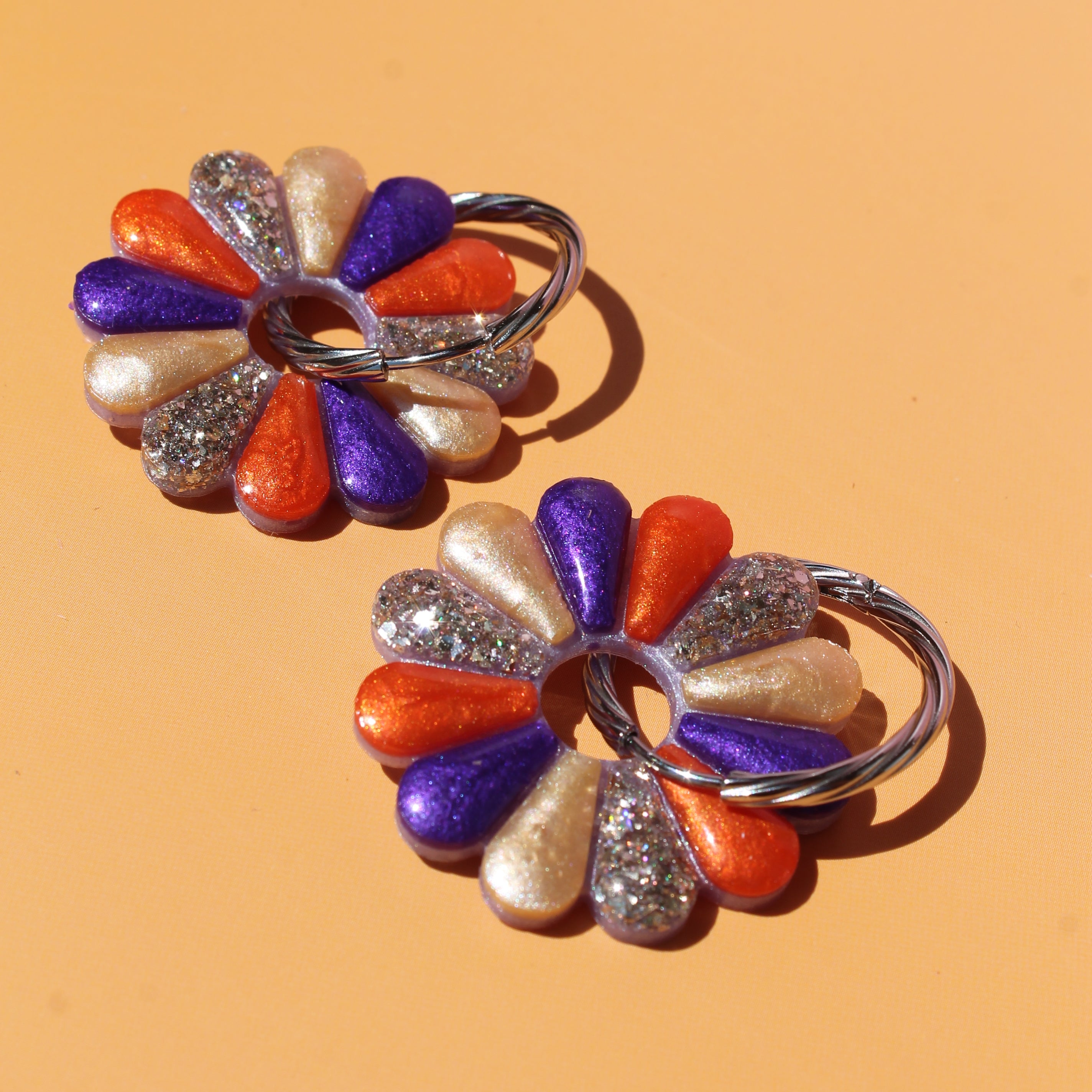 Les Pétalia _ Orange / Violet