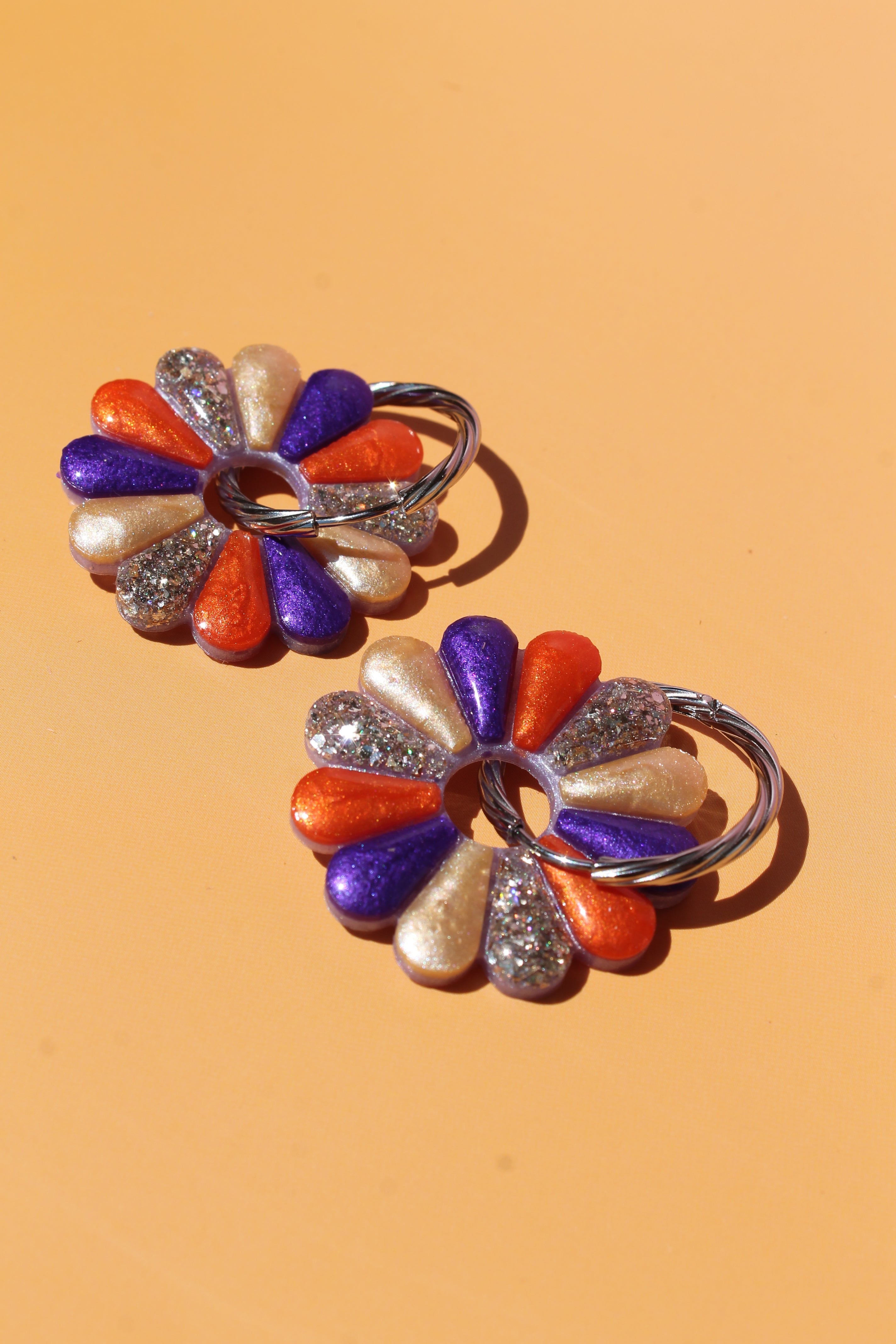 Les Pétalia _ Orange / Violet