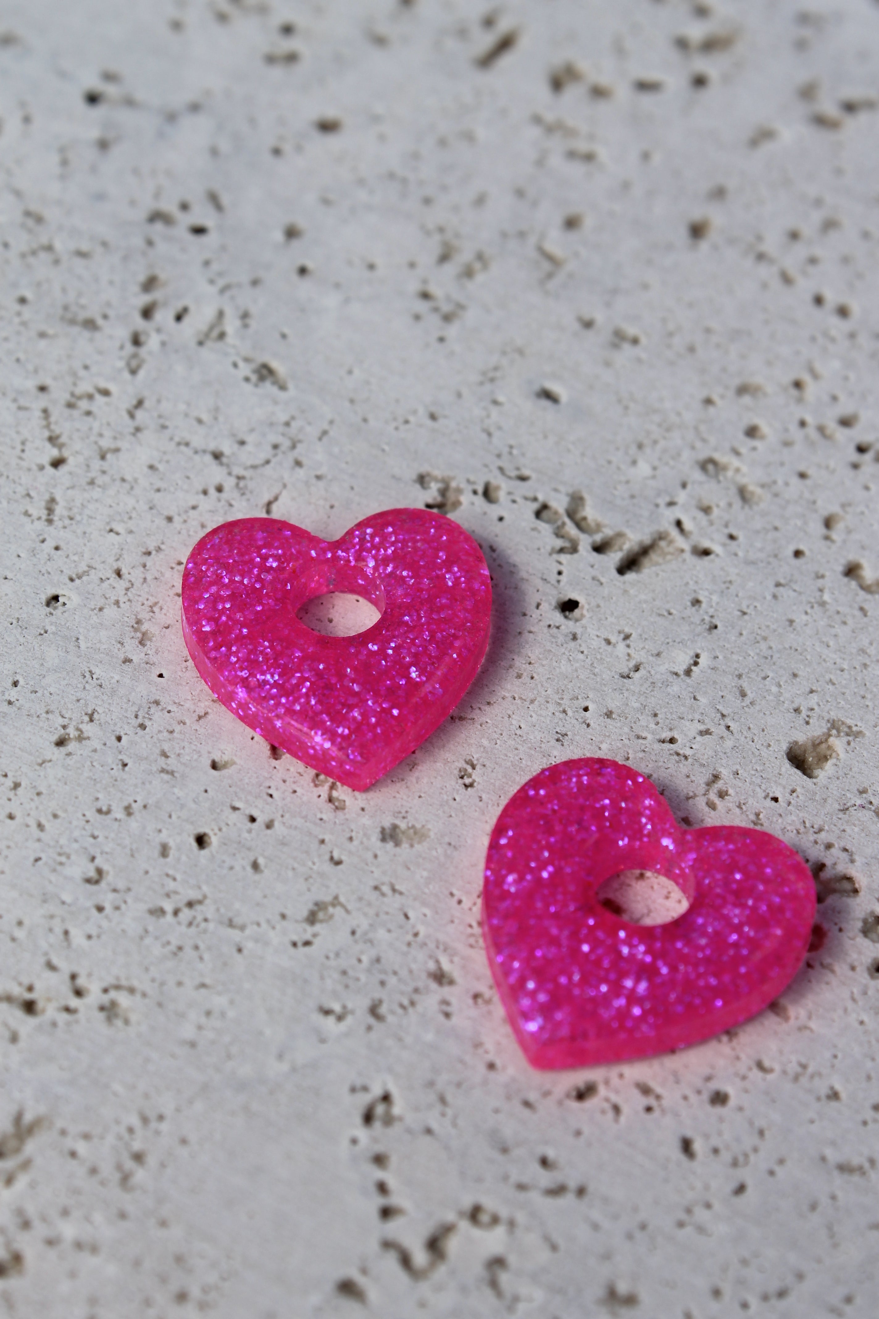 Amor _ Rose fluo _ pampilles seules