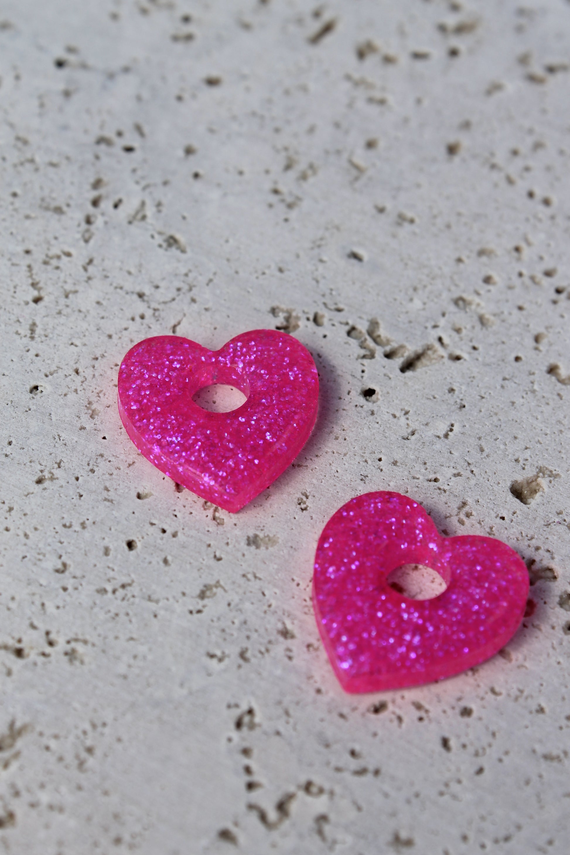 Amor _ Rose fluo _ pampilles seules