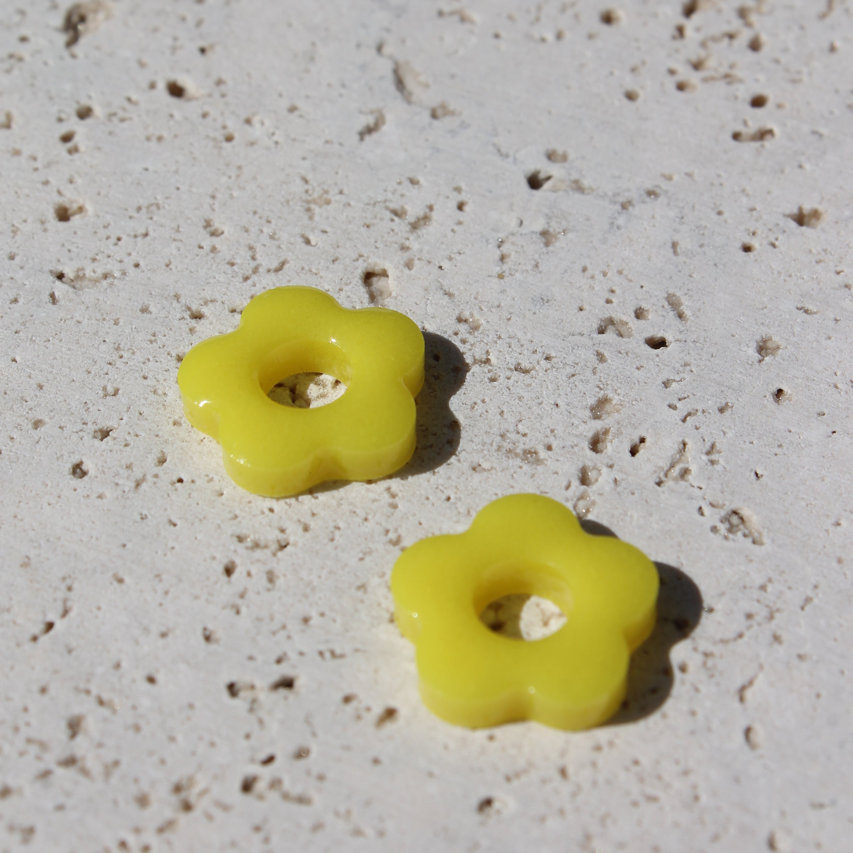Les Bloom midi _ Jaune citron _ pampilles seules
