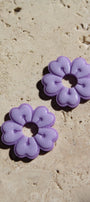 Les fleurs de cerisier _ iris et mauve _ pampilles seules
