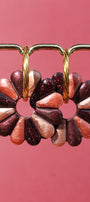 Les Pétalia _ Plum / Terracotta
