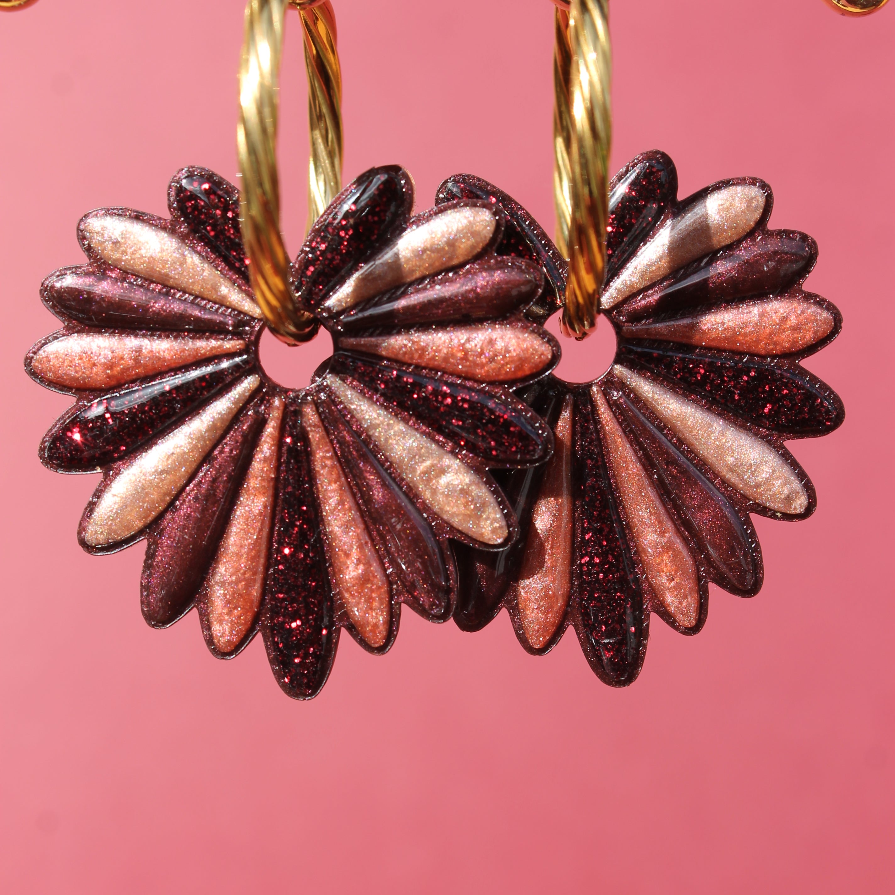 Les Pampas _ Plum / Terracotta